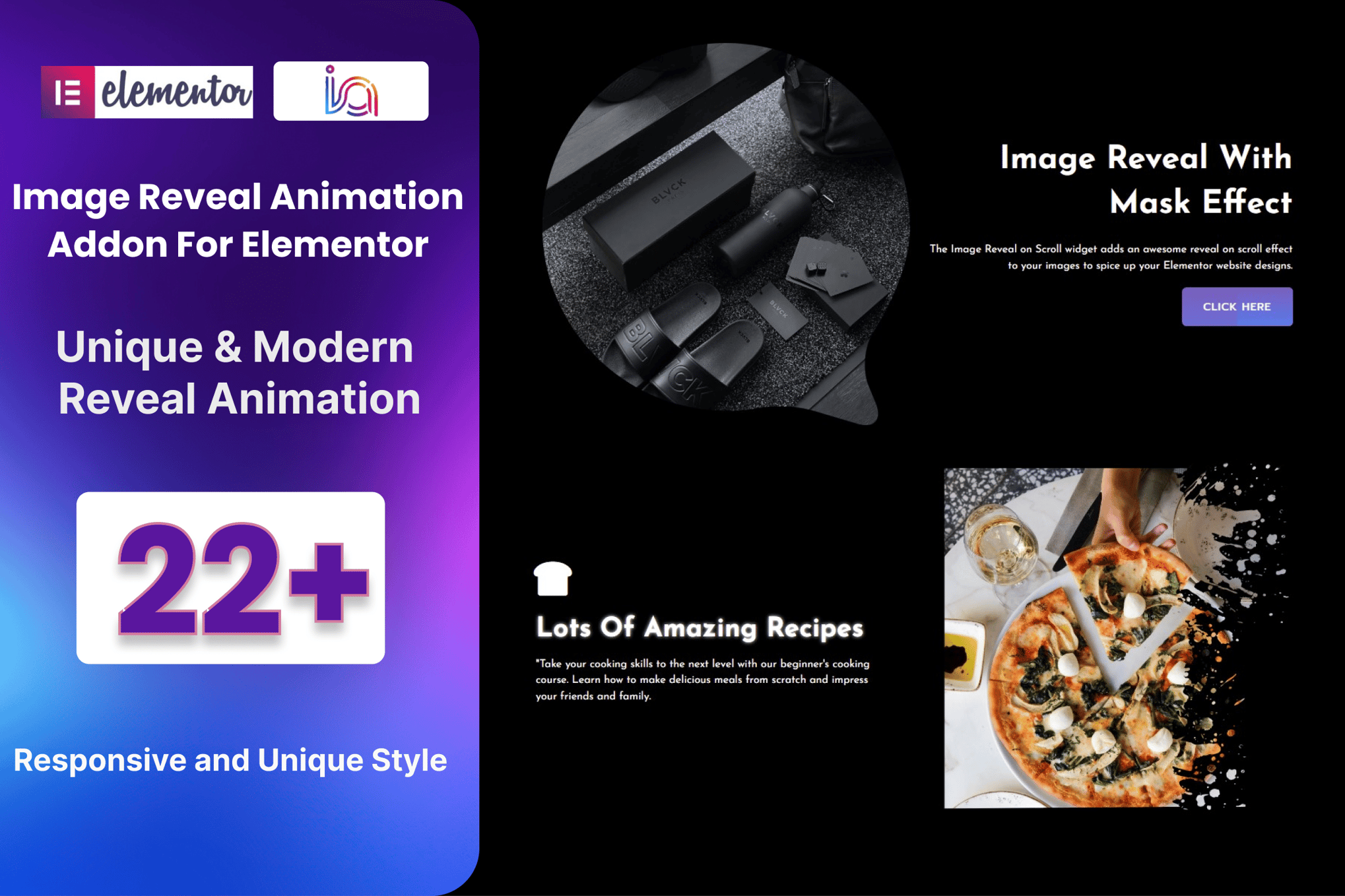 Image Reveal Animation Addon For Elementor