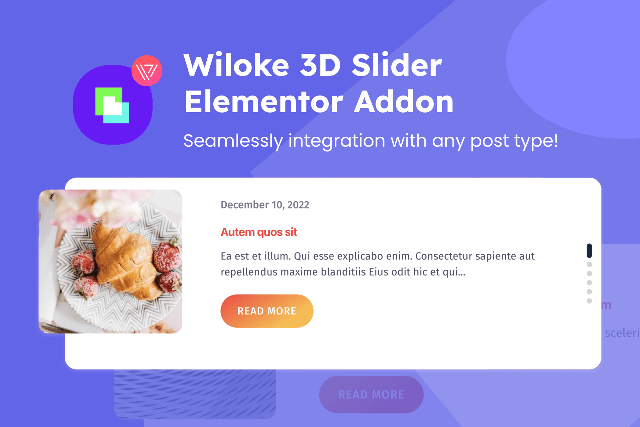Wiloke Posts Slider For Elementor