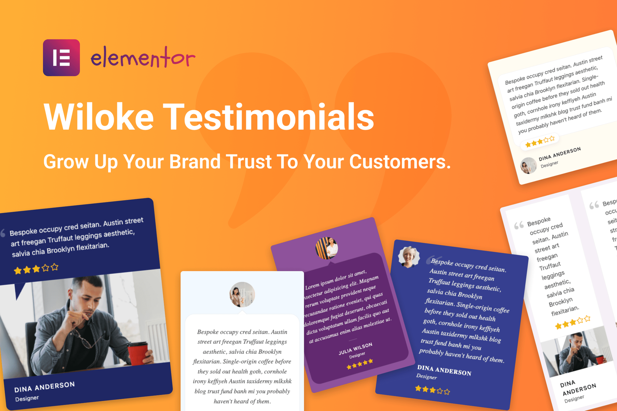 Wiloke Testimonials Addon For Elementor