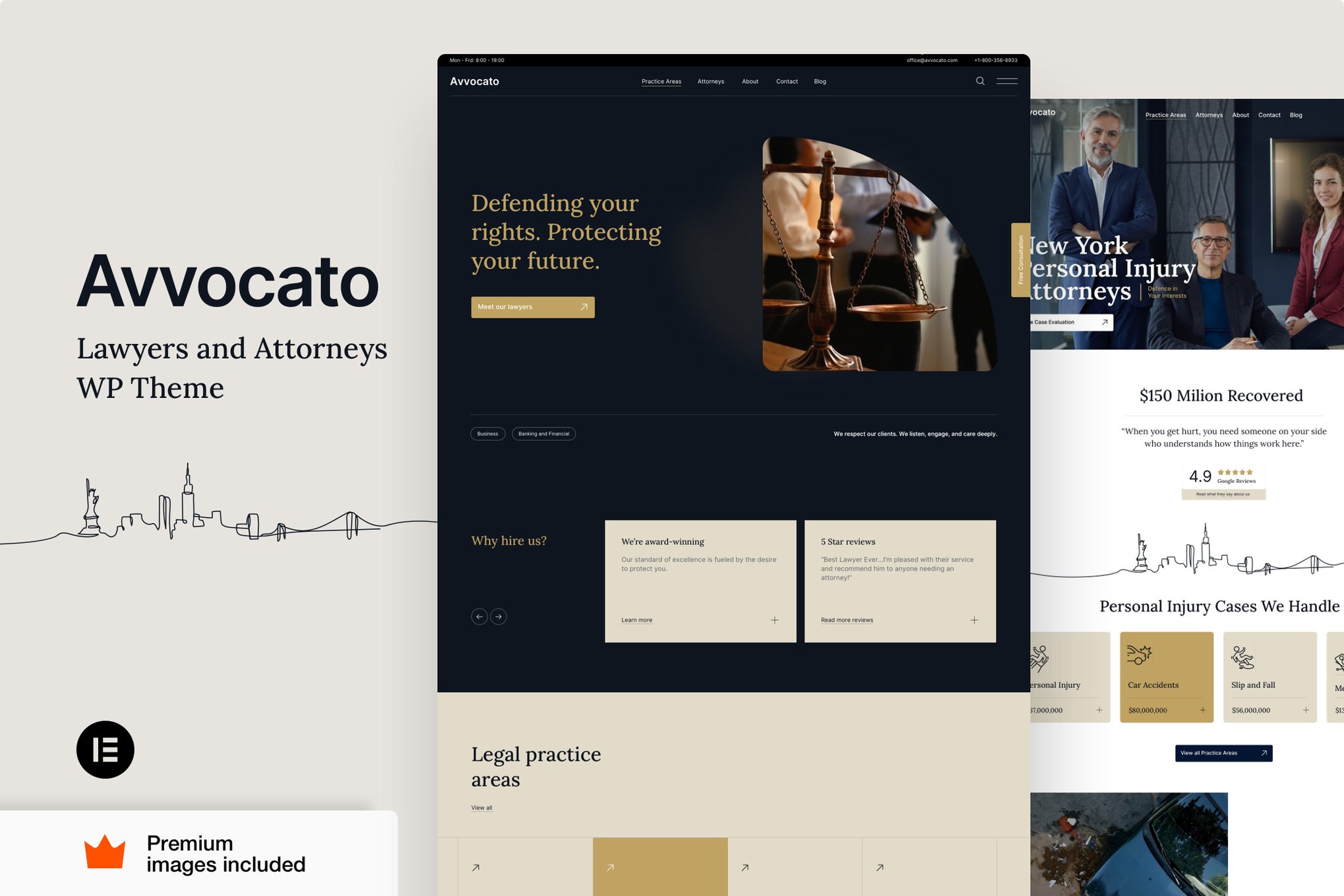 Avvocato – Lawyer & Law Firm Corporate Theme
