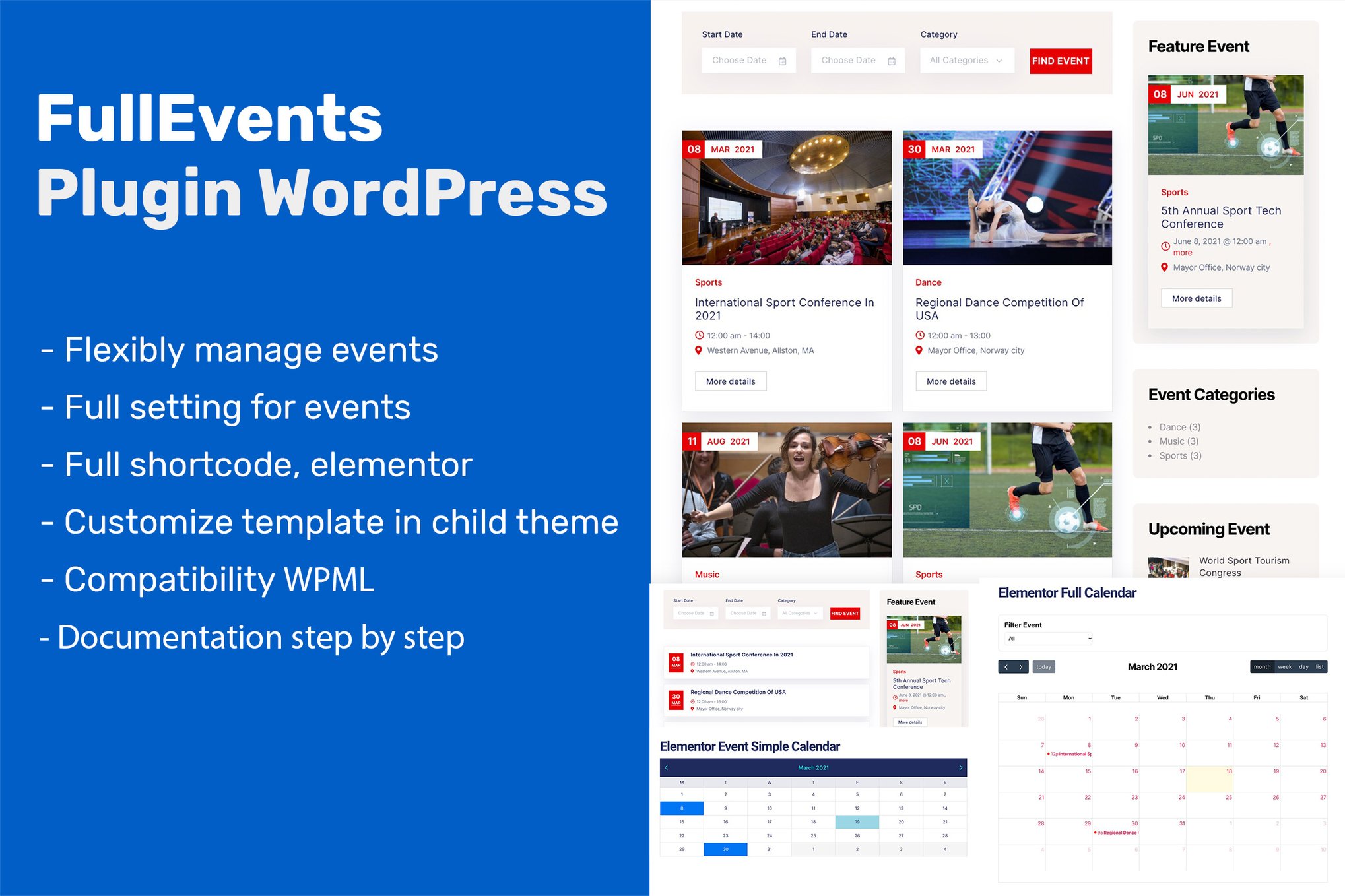Event Plugin Wordpress – Fullevents