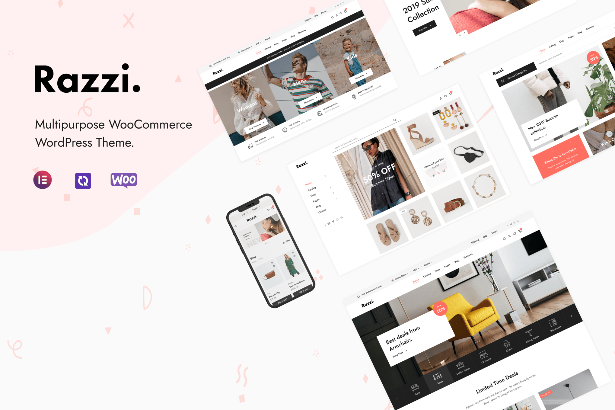 Razzi – Multipurpose Woocommerce Wordpress Theme