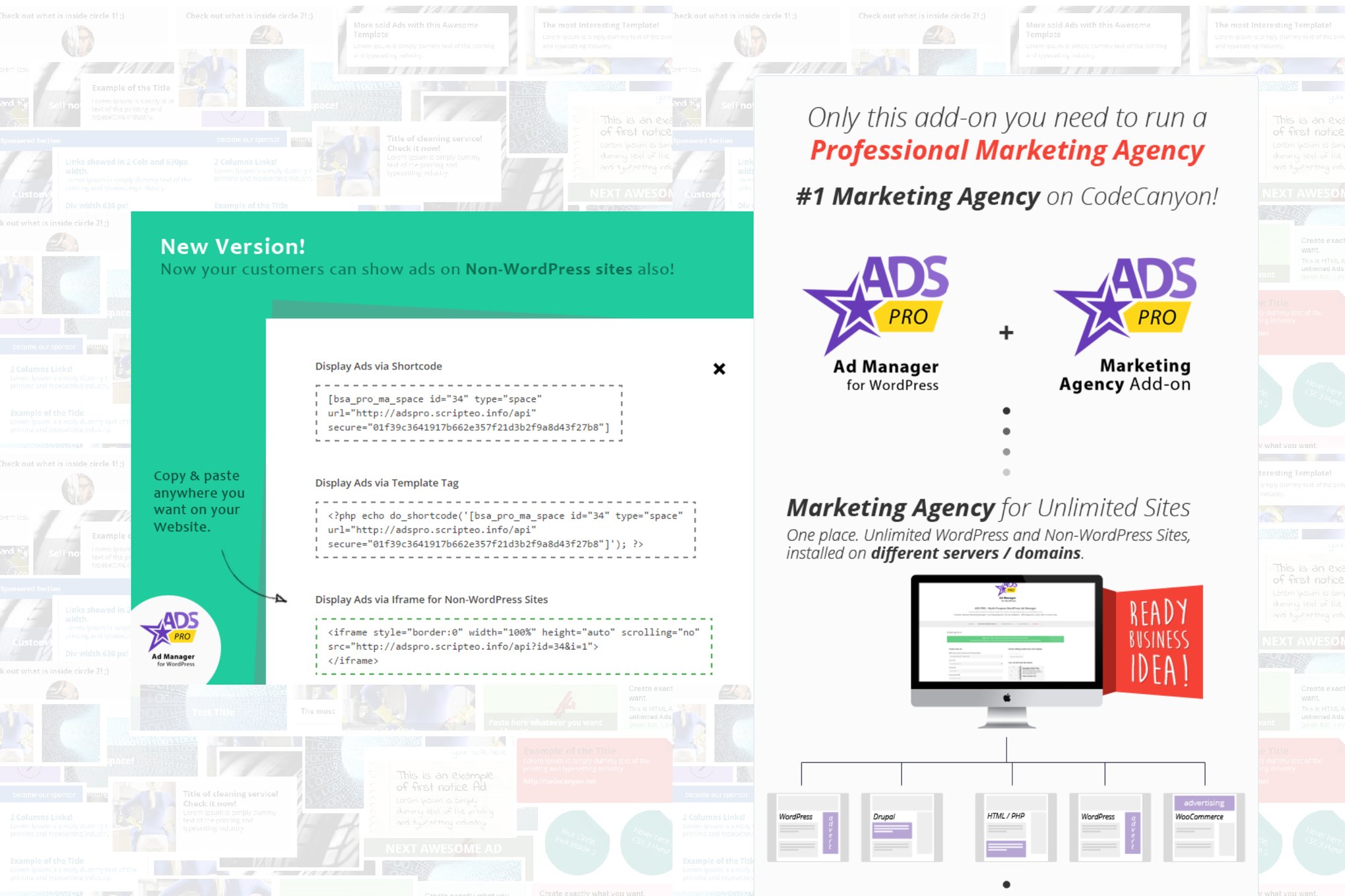 Wordpress Marketing Agency – Ads Pro Ma Add-On
