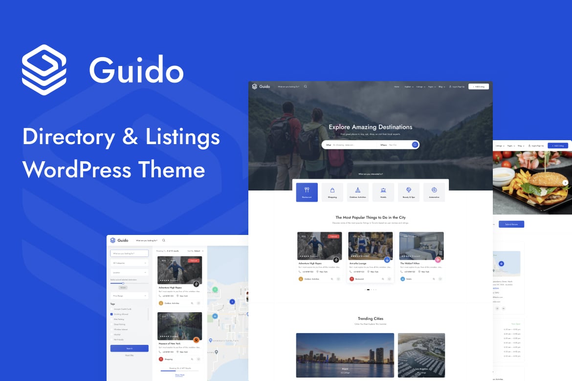 Guido – Directory Listing Wordpress Theme