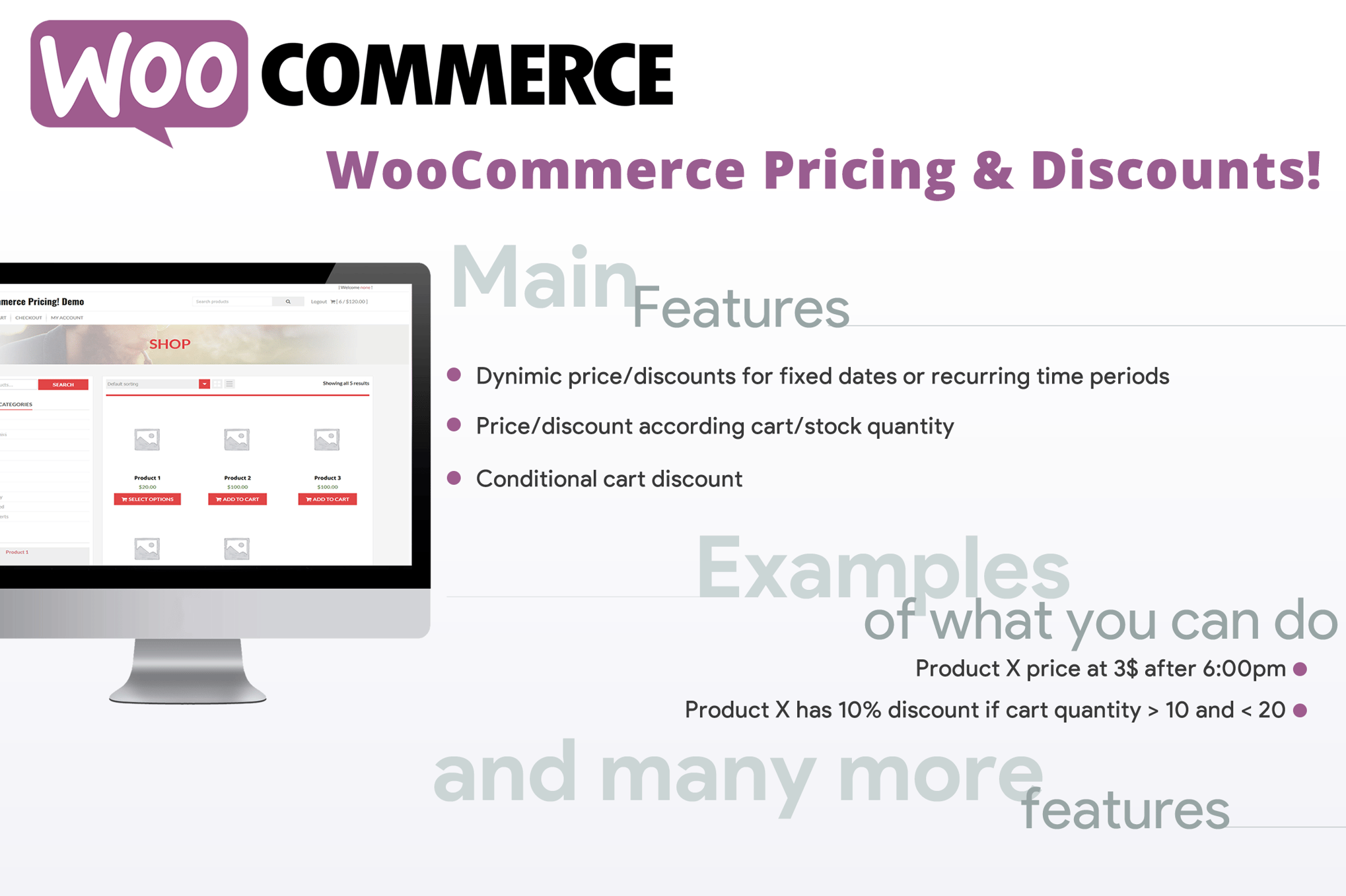 Woocommerce Pricing & Discounts!