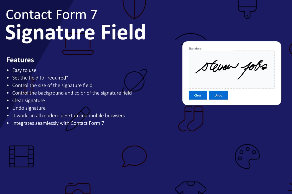 Signature Field For Contact Form 7