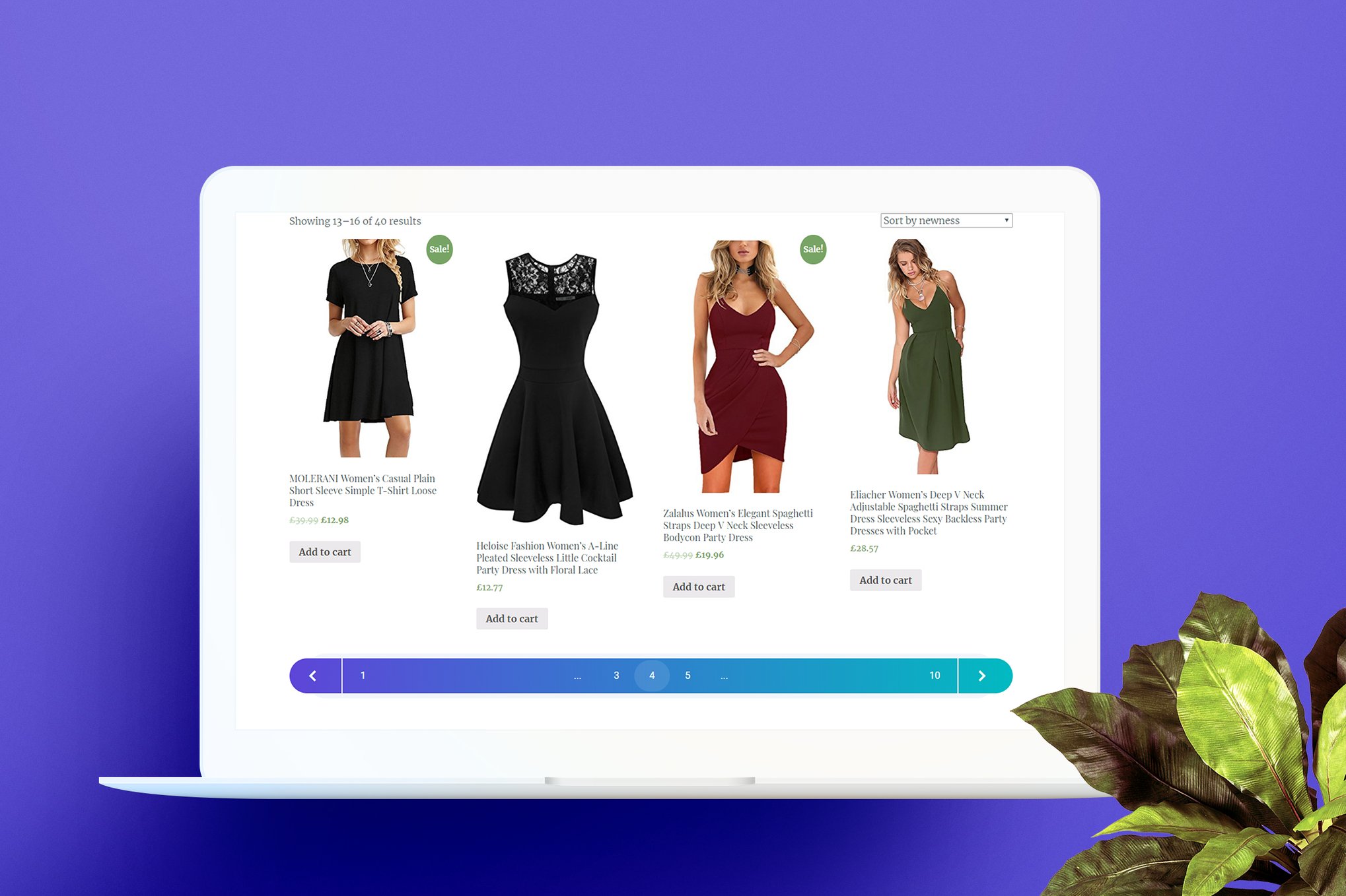 Custom Pagination For Wordpress / Woocommerce