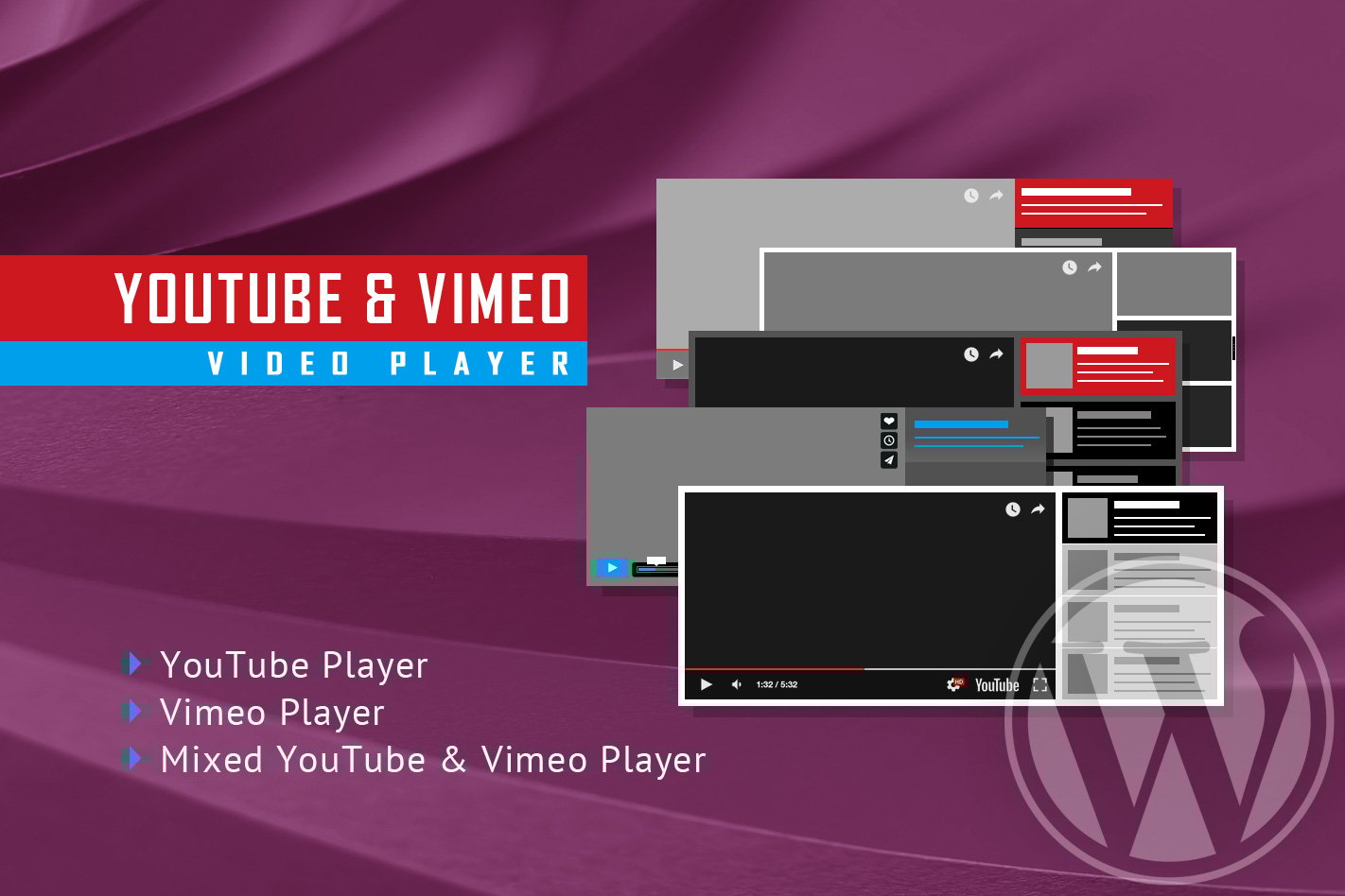Youtube Vimeo Video Player And Slider Wp Plugin
