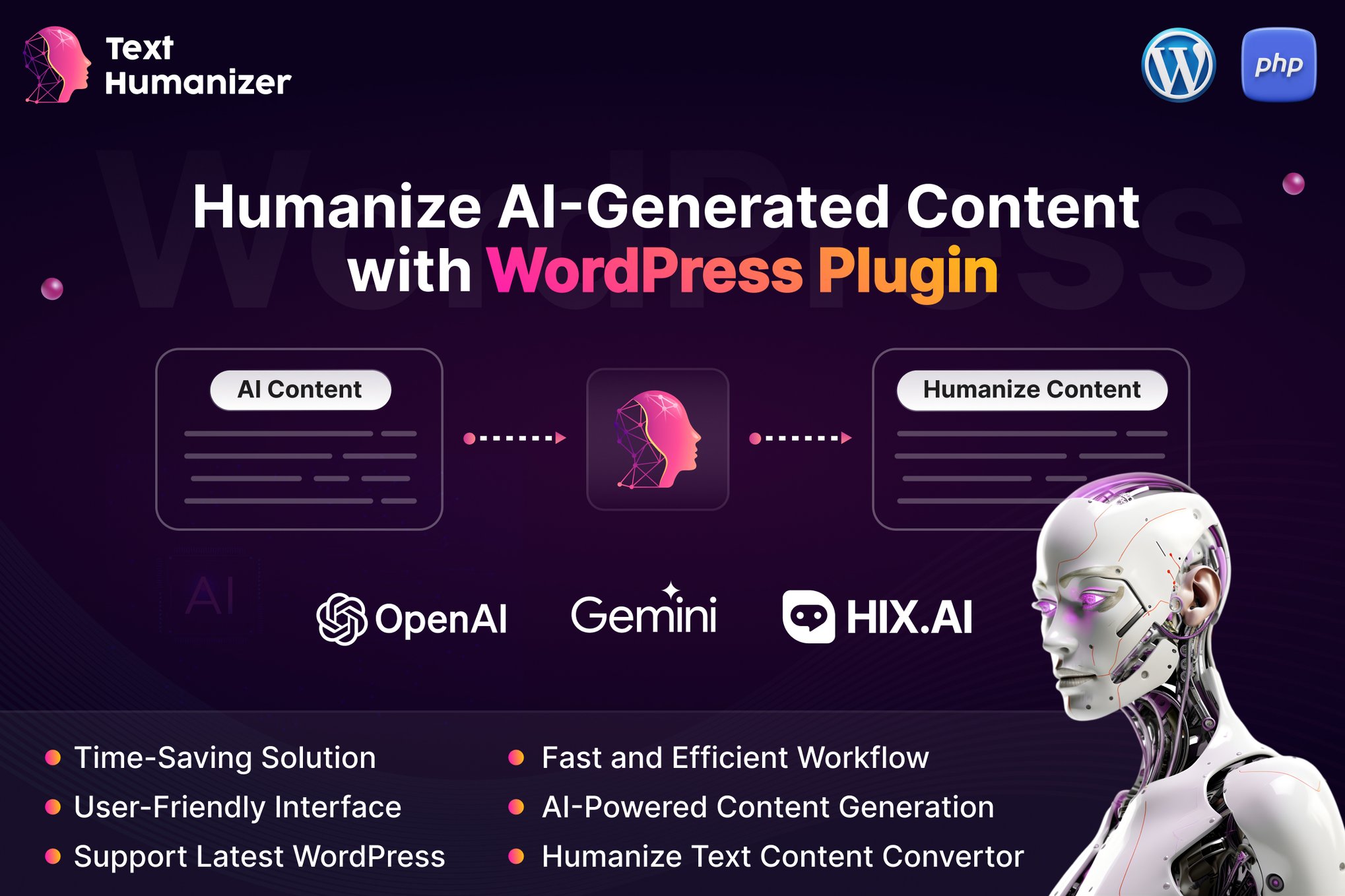 Texthumanizer Humanize Ai Content Wordpress Plugin