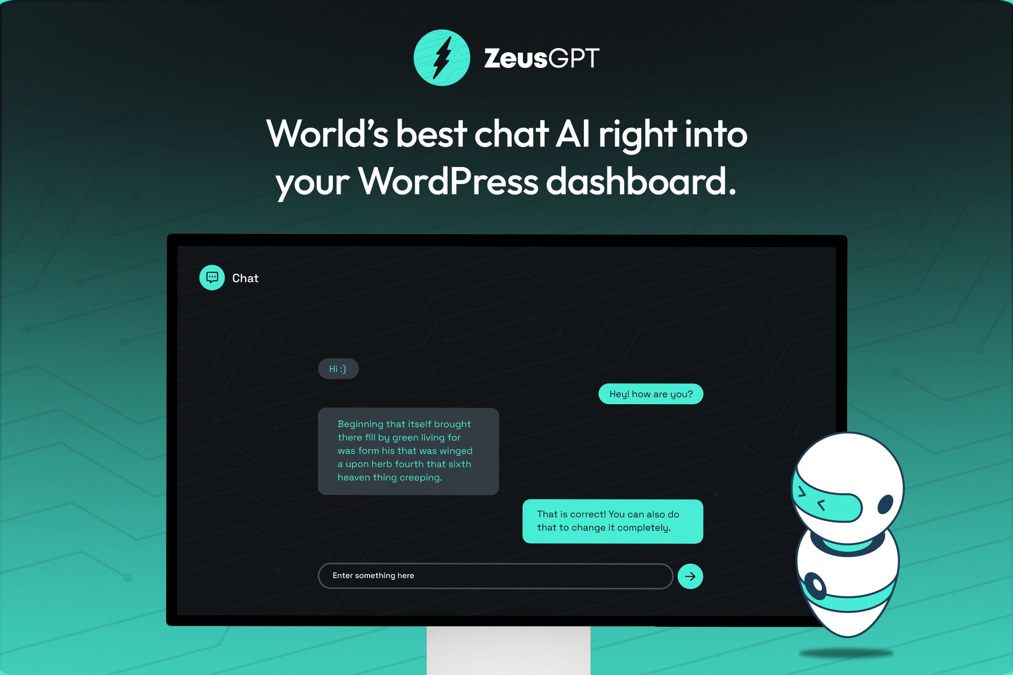 Zeusgpt – Wordpress Plugin Powered By Chatgpt