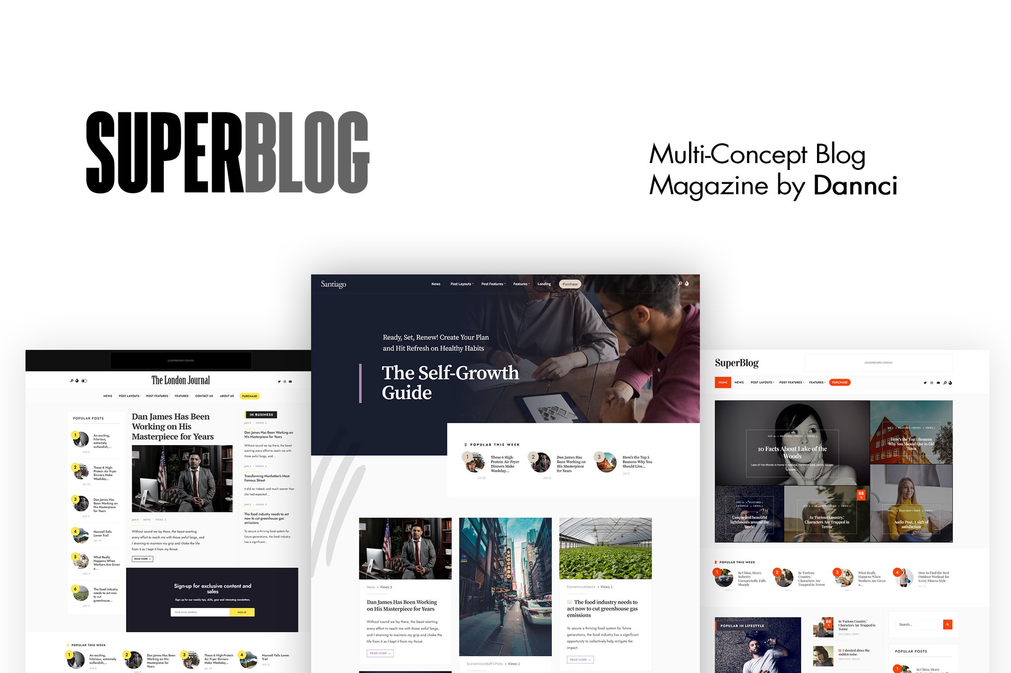 Superblog – Powerful Blog & Magazine Theme