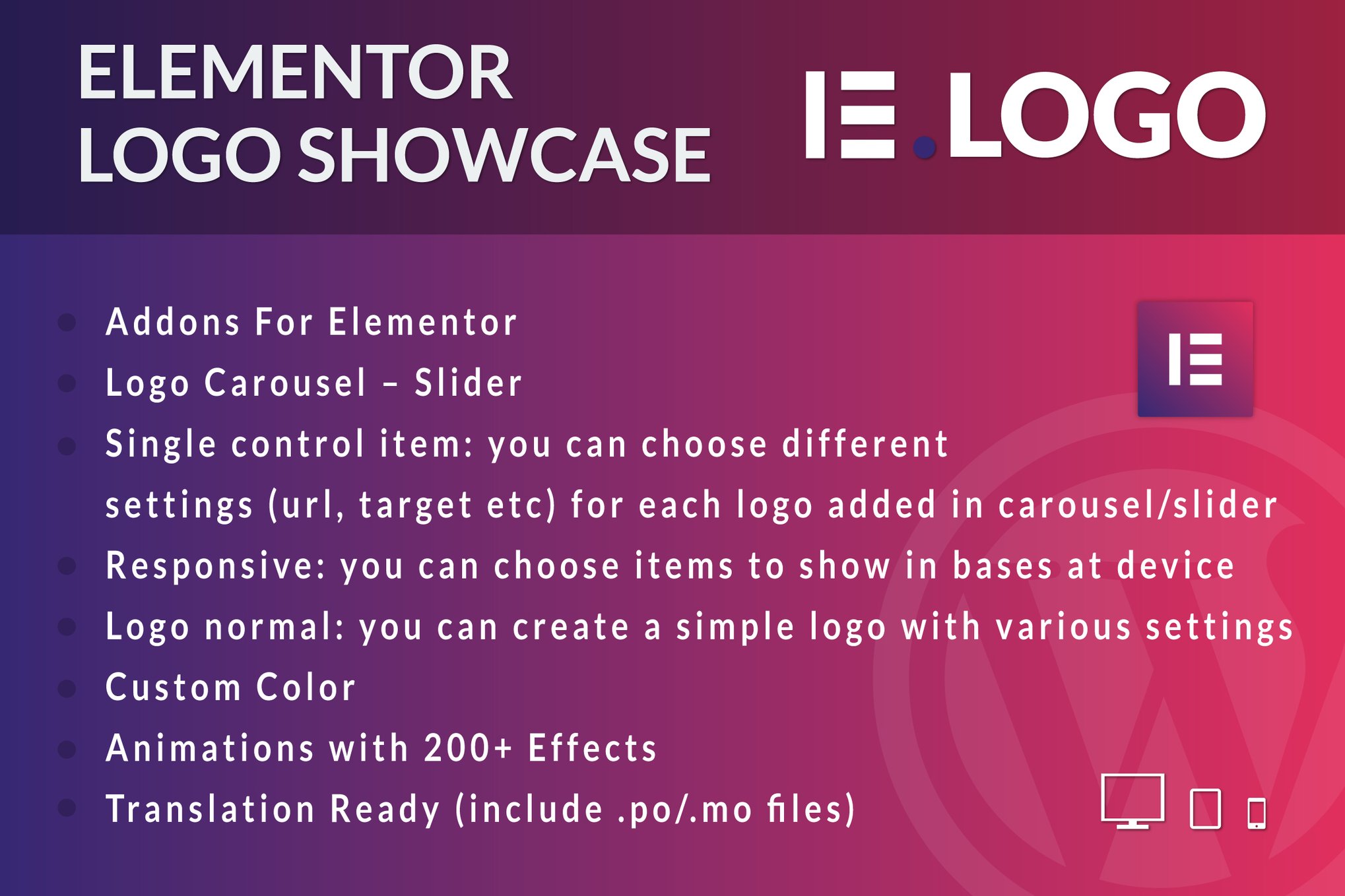 Logo Showcase For Elementor Wordpress Plugin