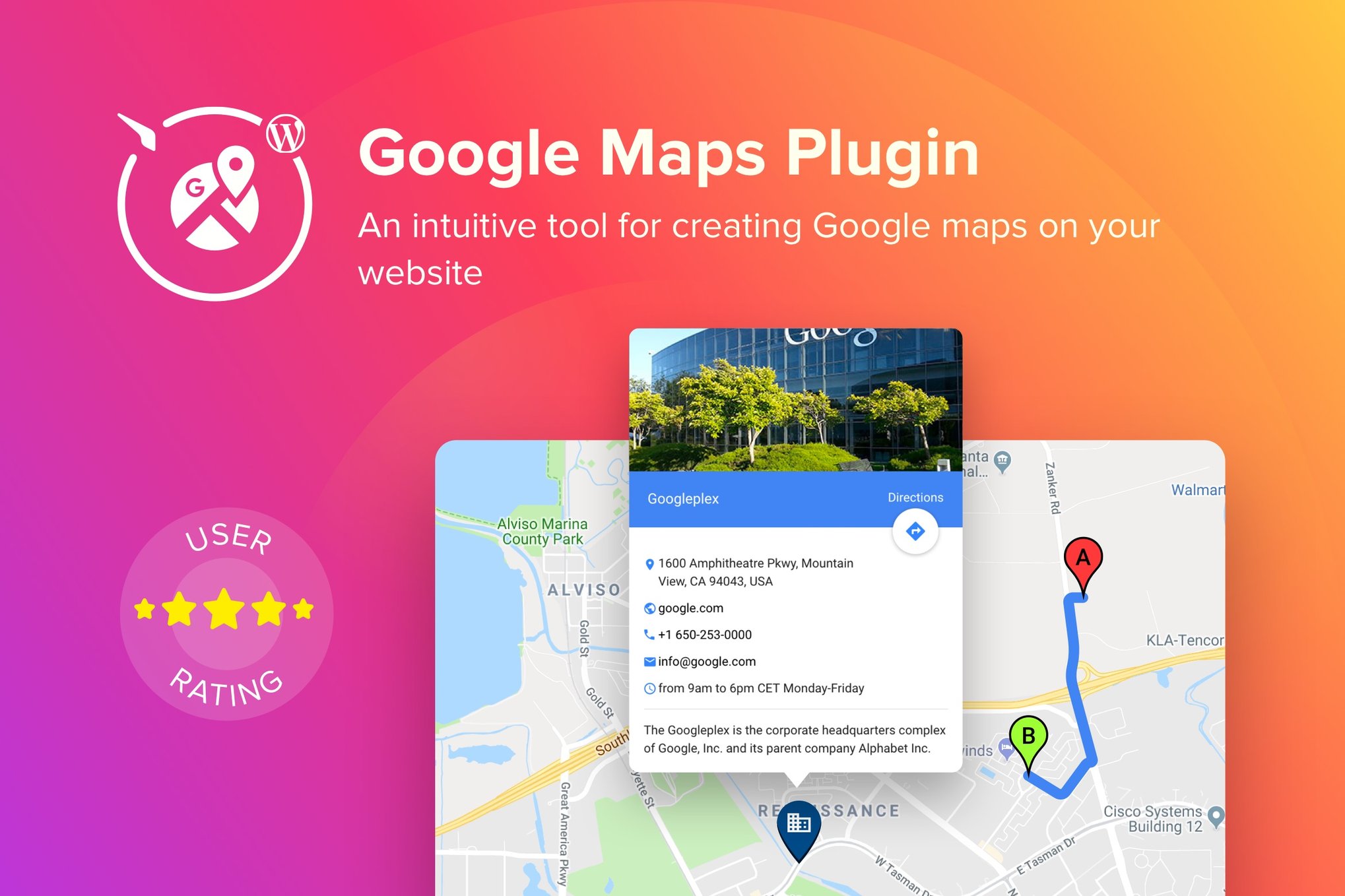 Wordpress Google Maps Plugin