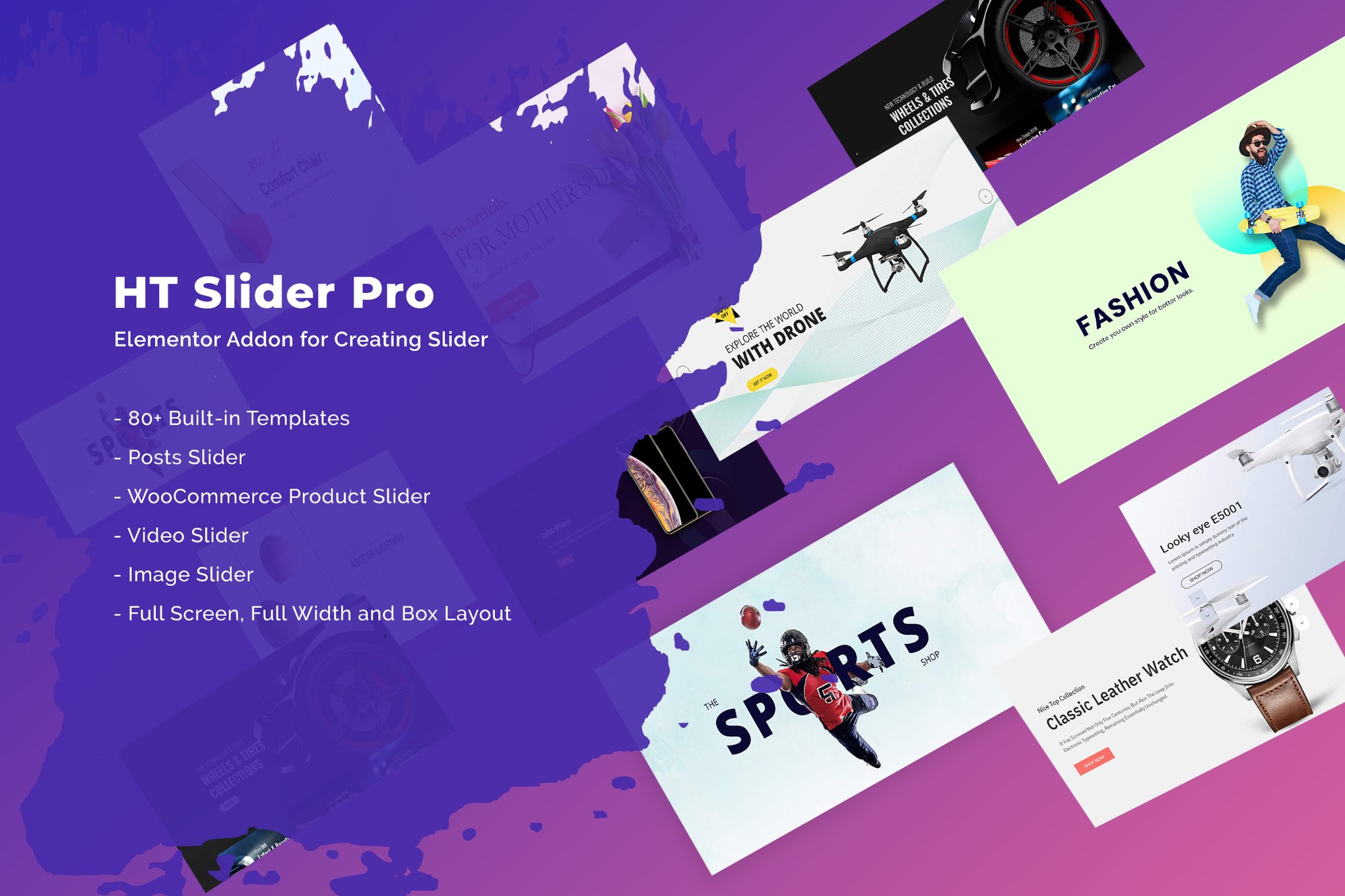 Ht Slider Pro For Elementor