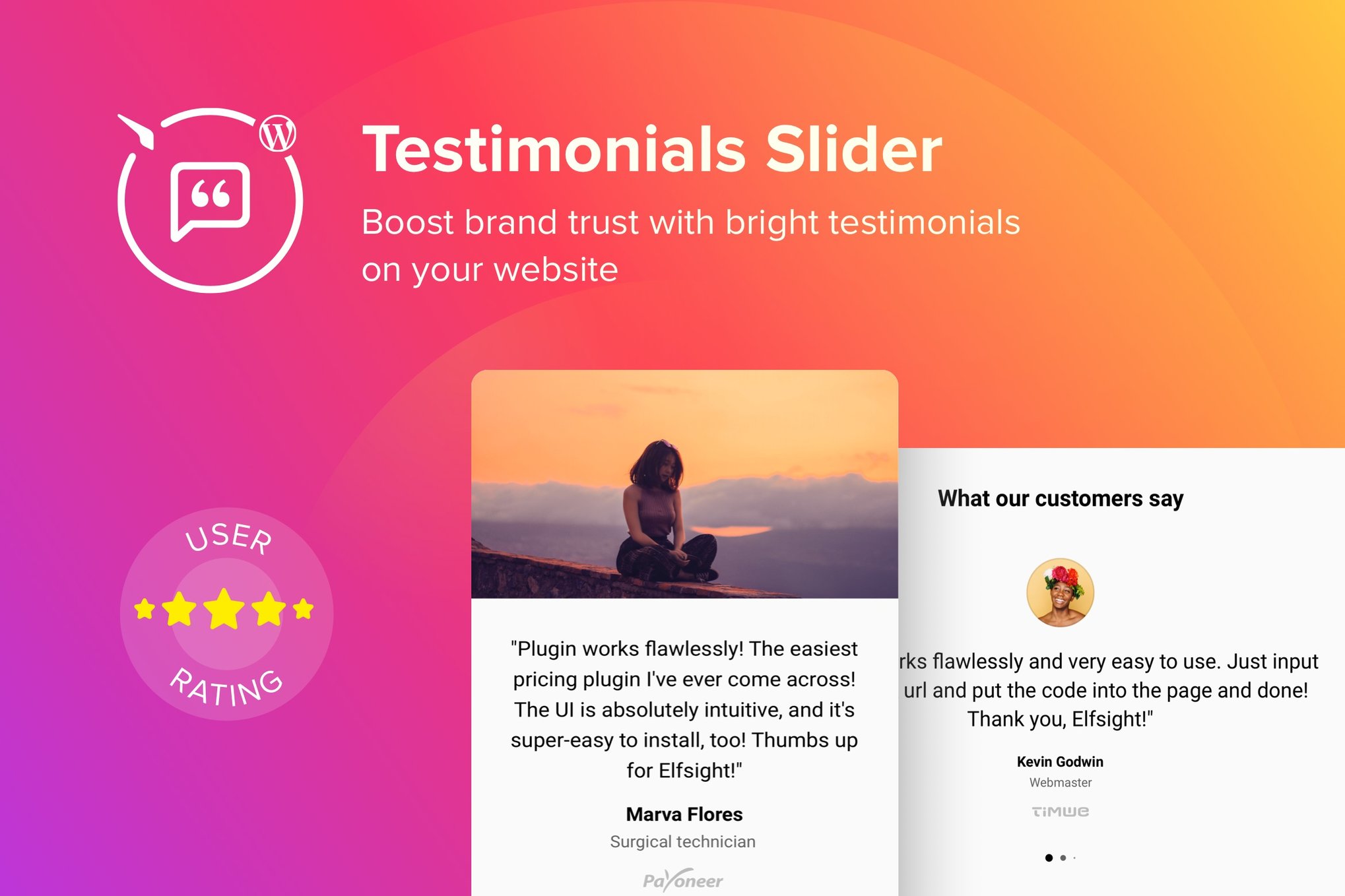 Wordpress Testimonials Slider Plugin