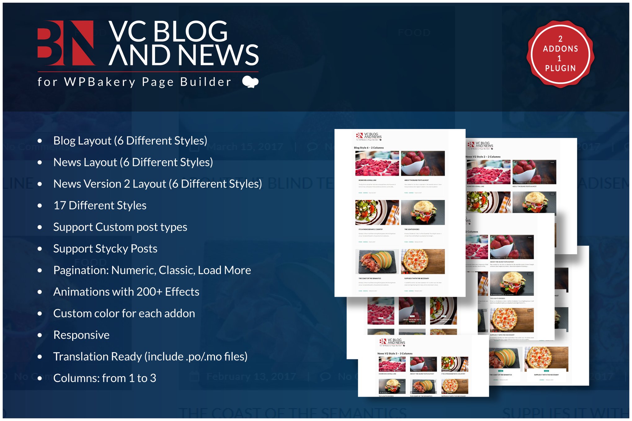 Blog And News Addons For Wpbakery Page Builder Wp
