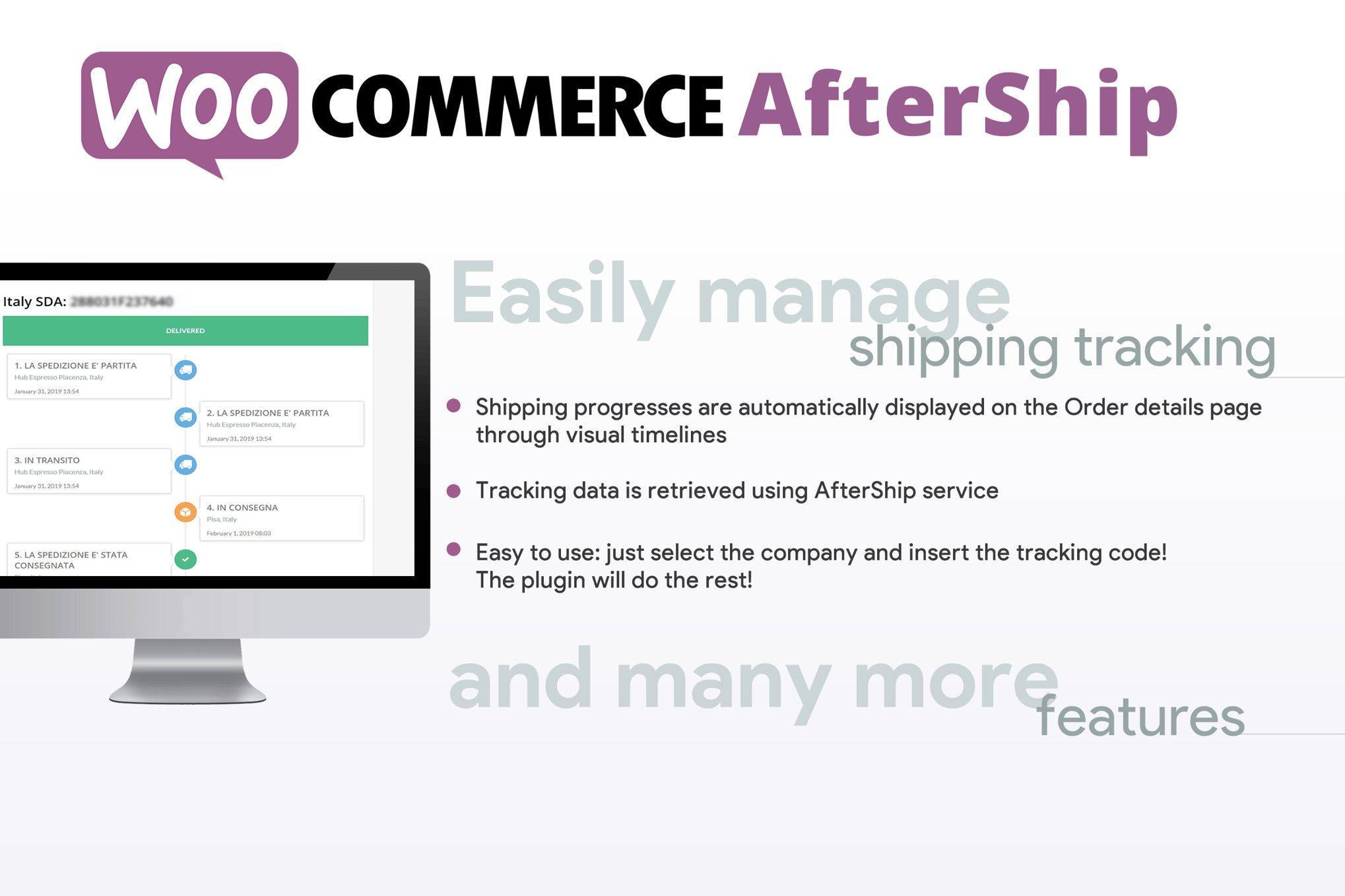 Woocommerce Aftership