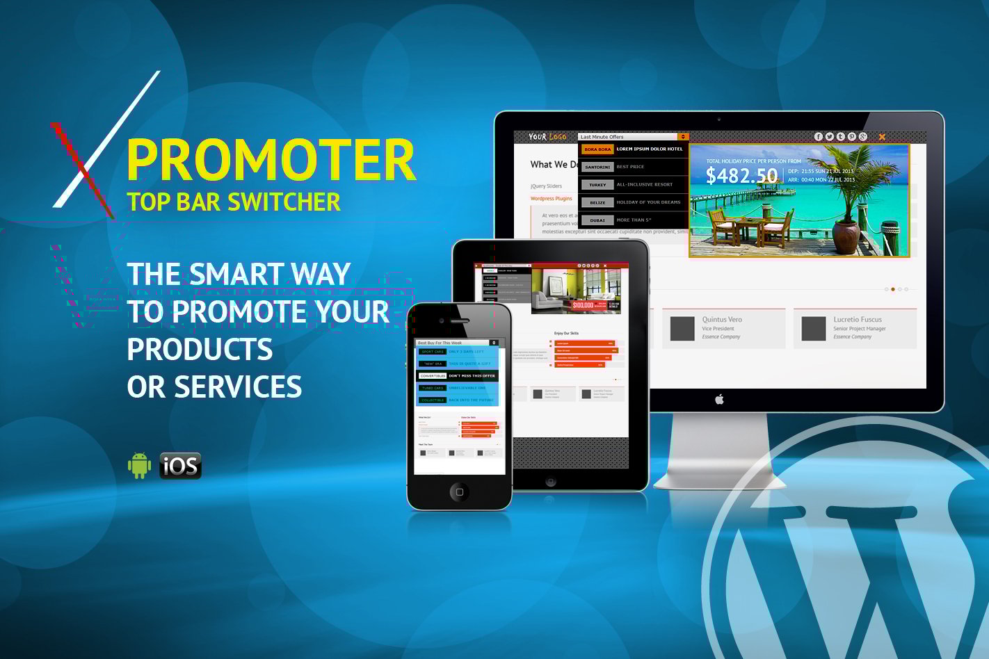Xpromoter – Top Bar Switcher Responsive Wordpress