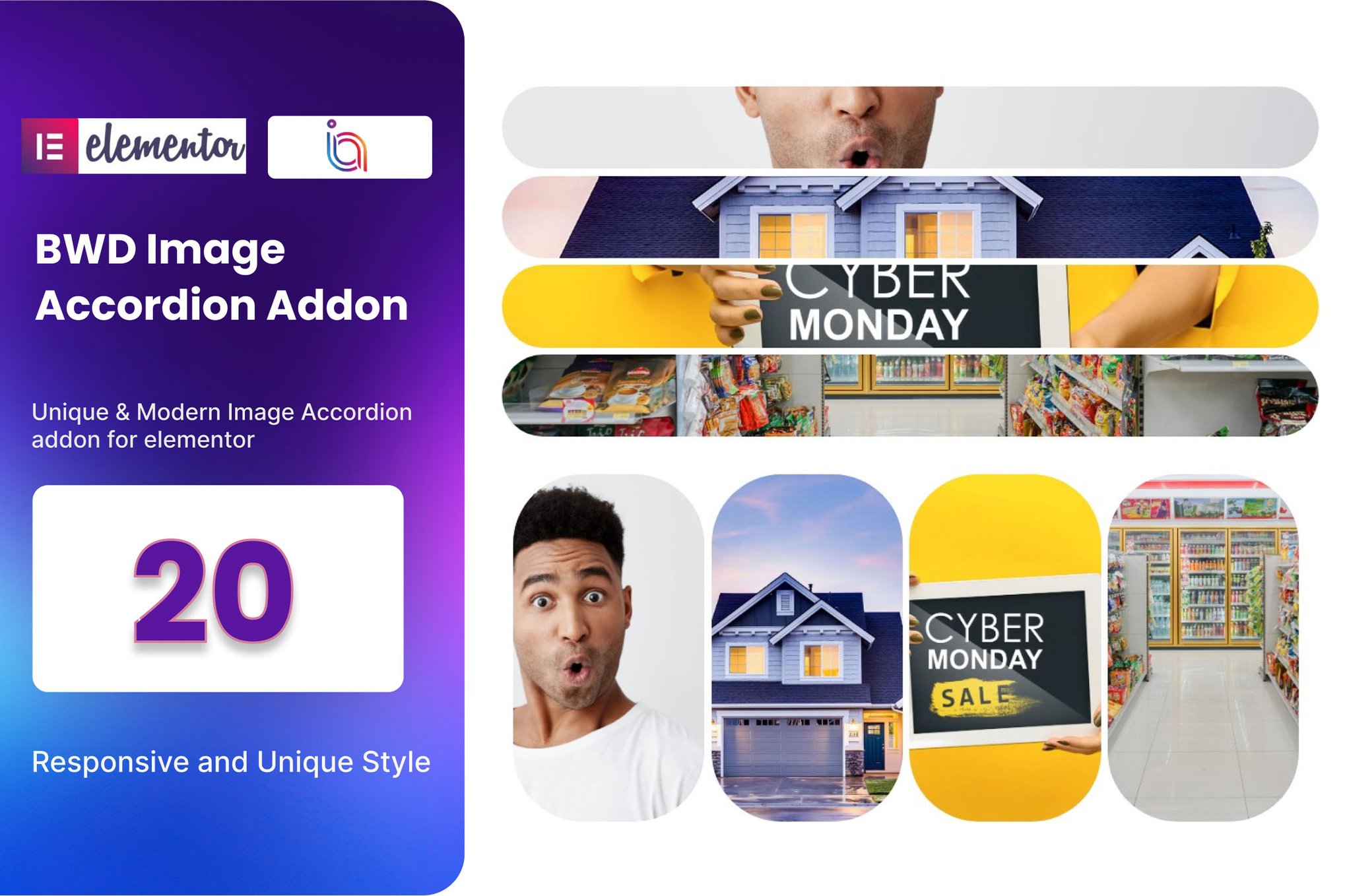 Image Accordion Addon For Elementor