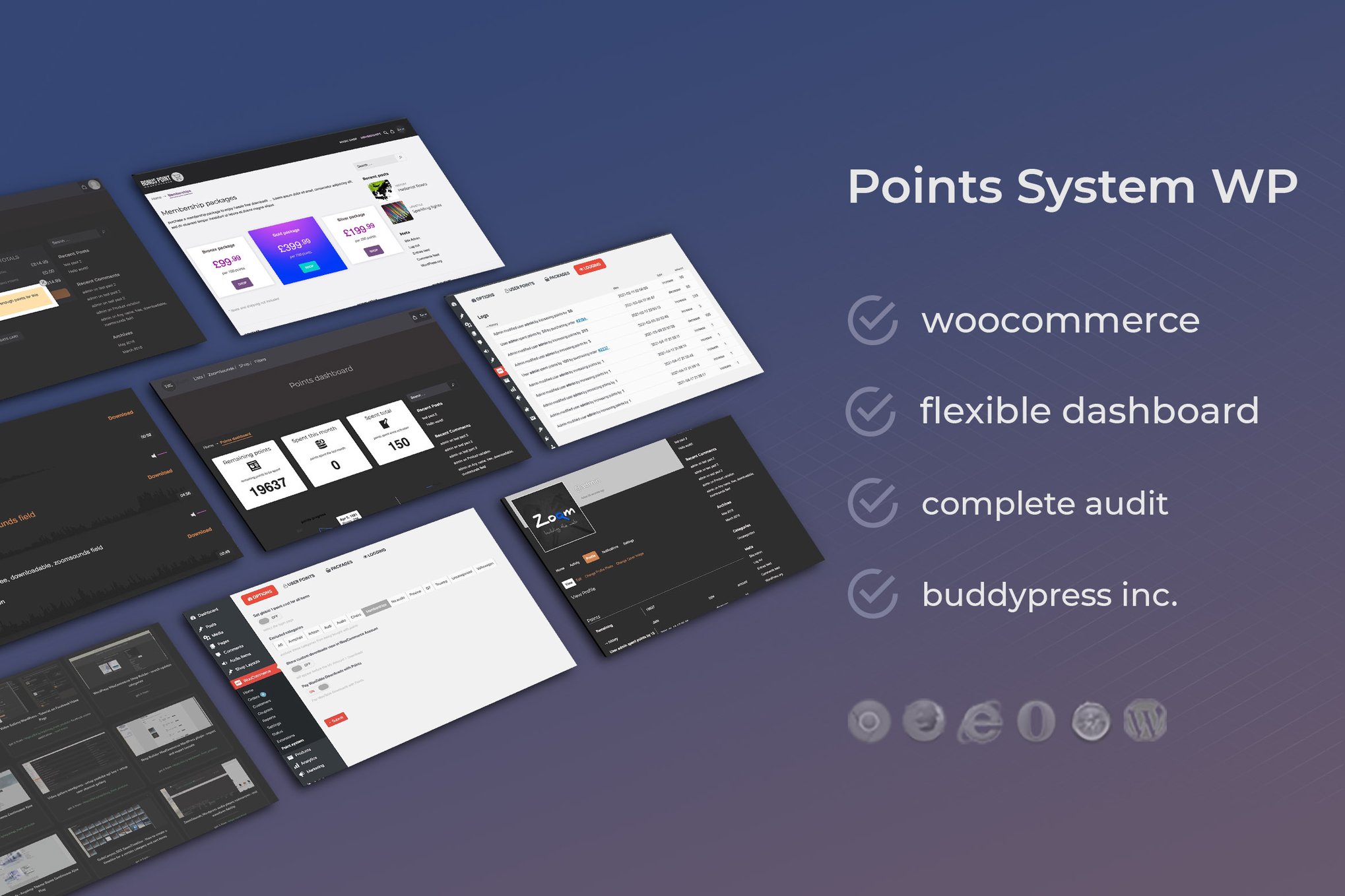 Woocommerce Easy Point System Packages Dzs