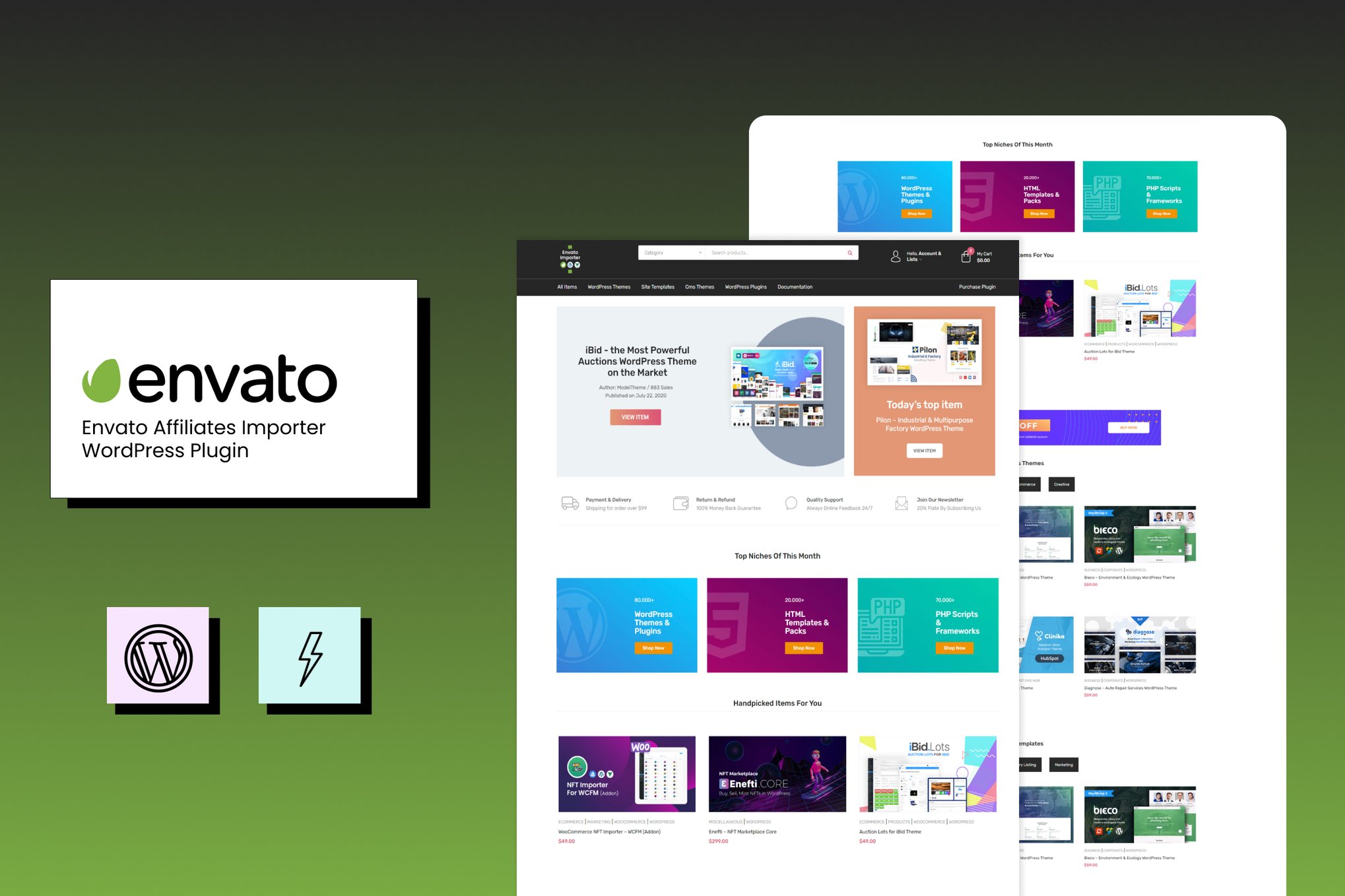 Woocommerce Envato Affiliates Importer