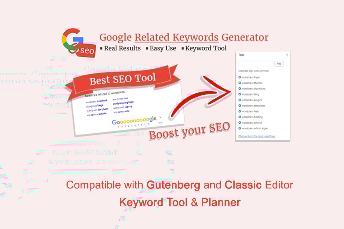 Google Related Keywords Generator – Wordpress Seo