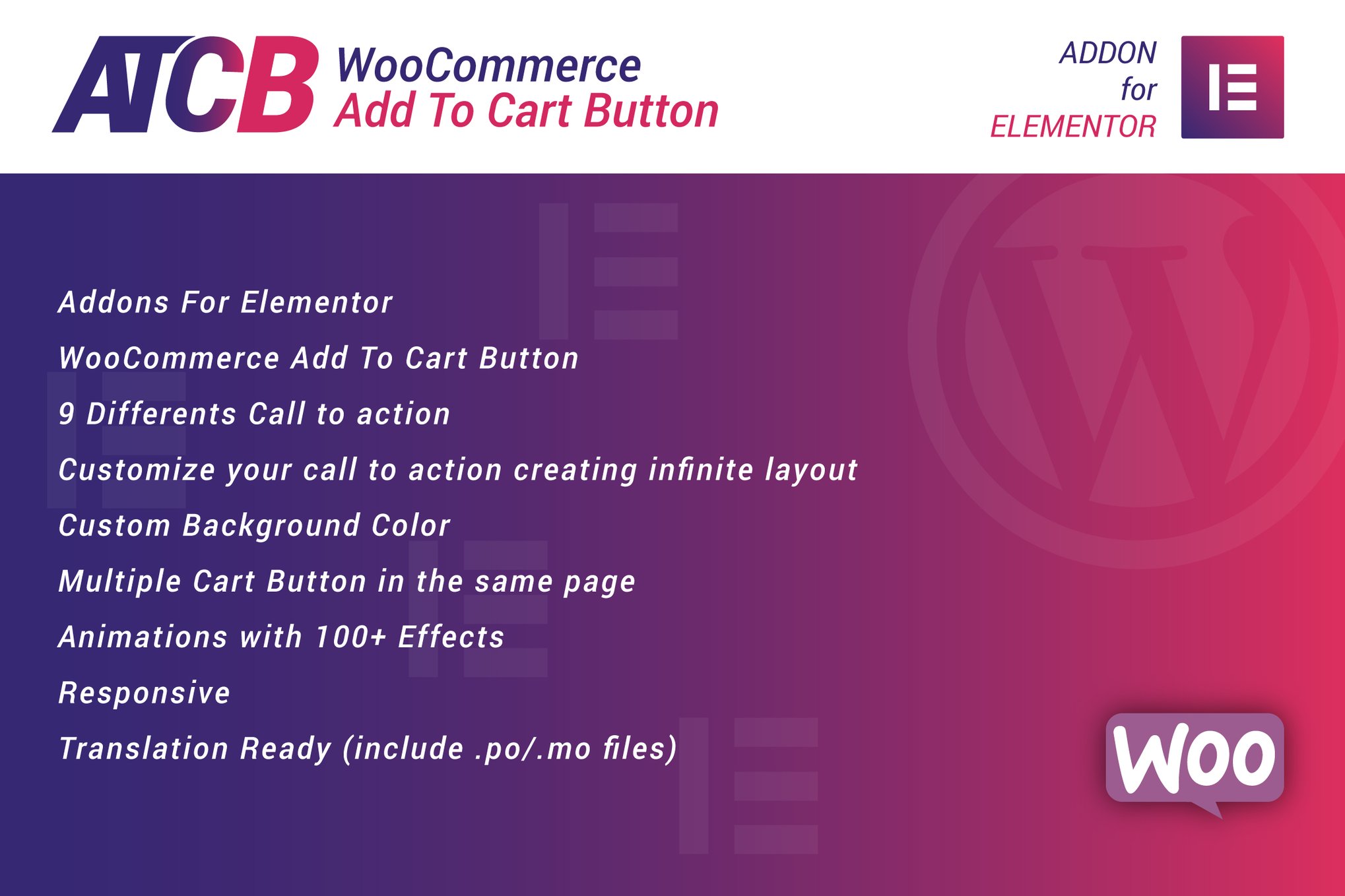 Woocommerce Add To Cart Button For Elementor
