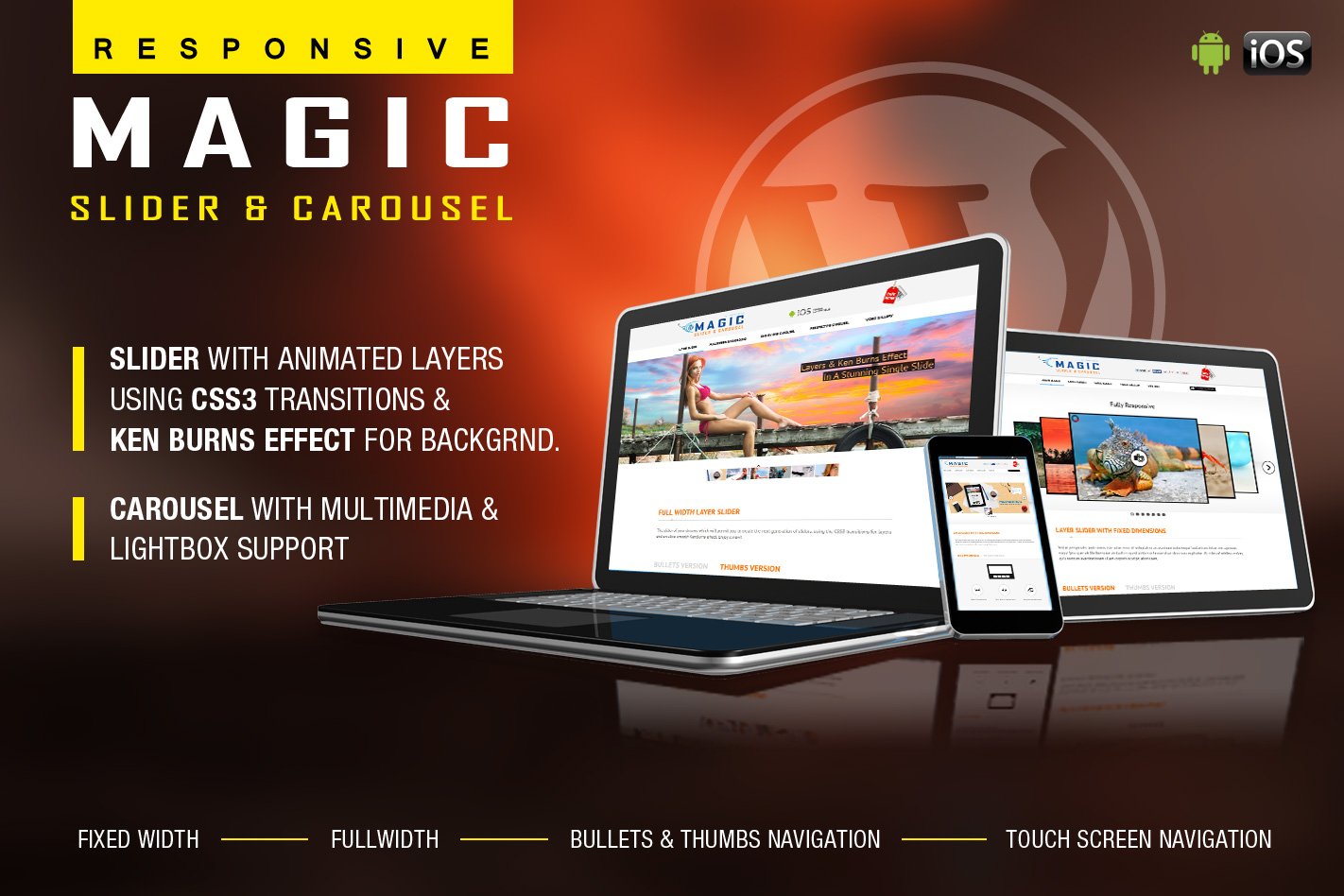 Magic Responsive Slider And Carousel – Wp Plugin