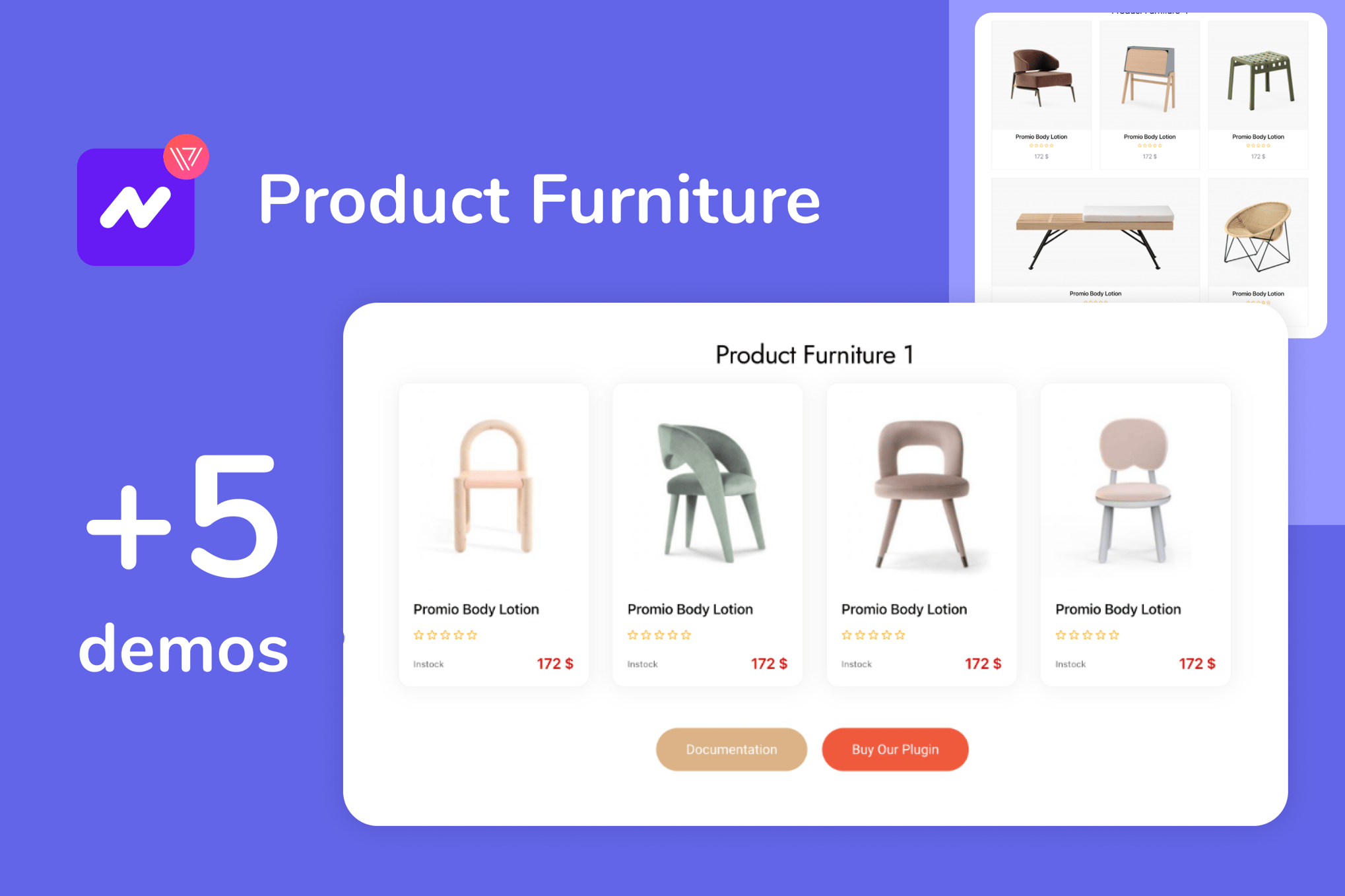 Elementor Woocommerce Product Furniture