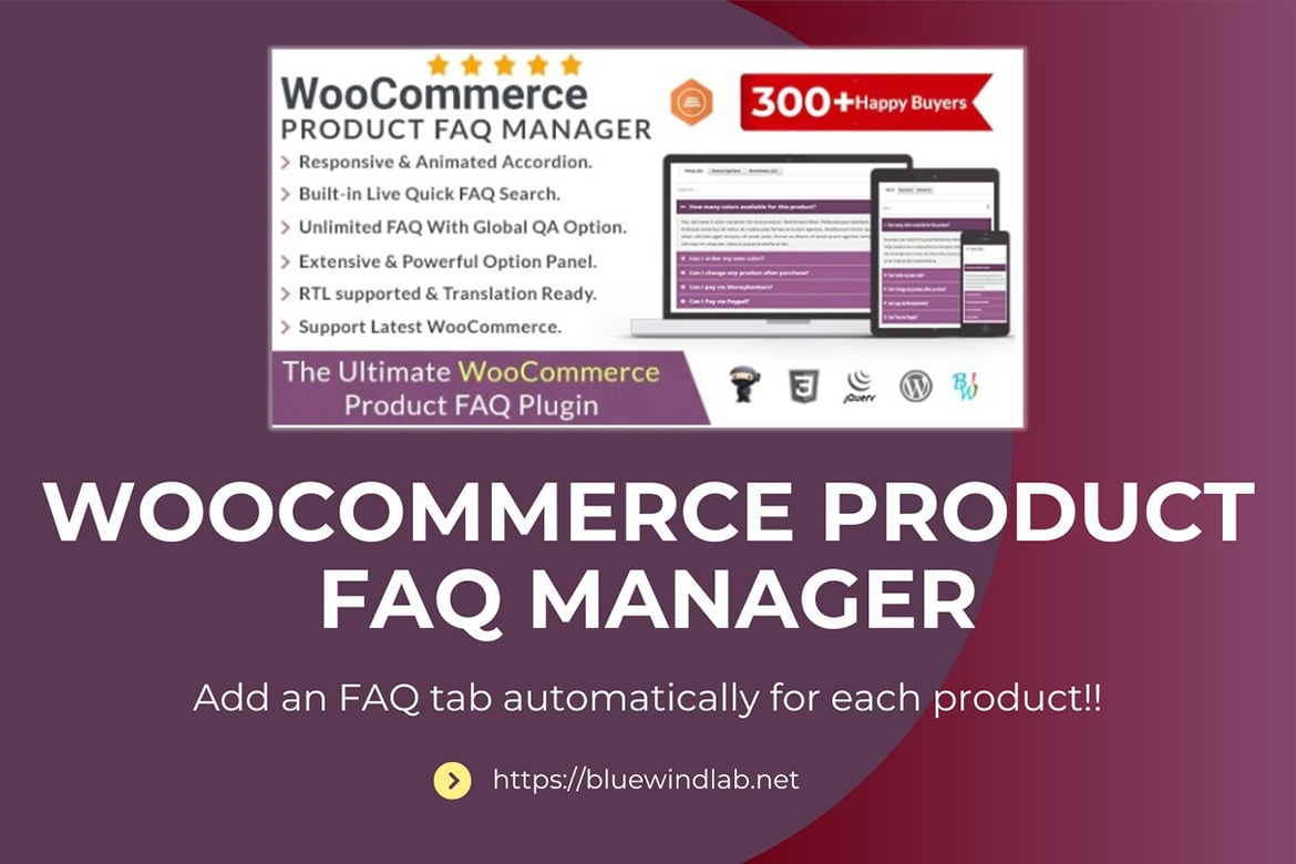 Woocommerce Product Faq Manager
