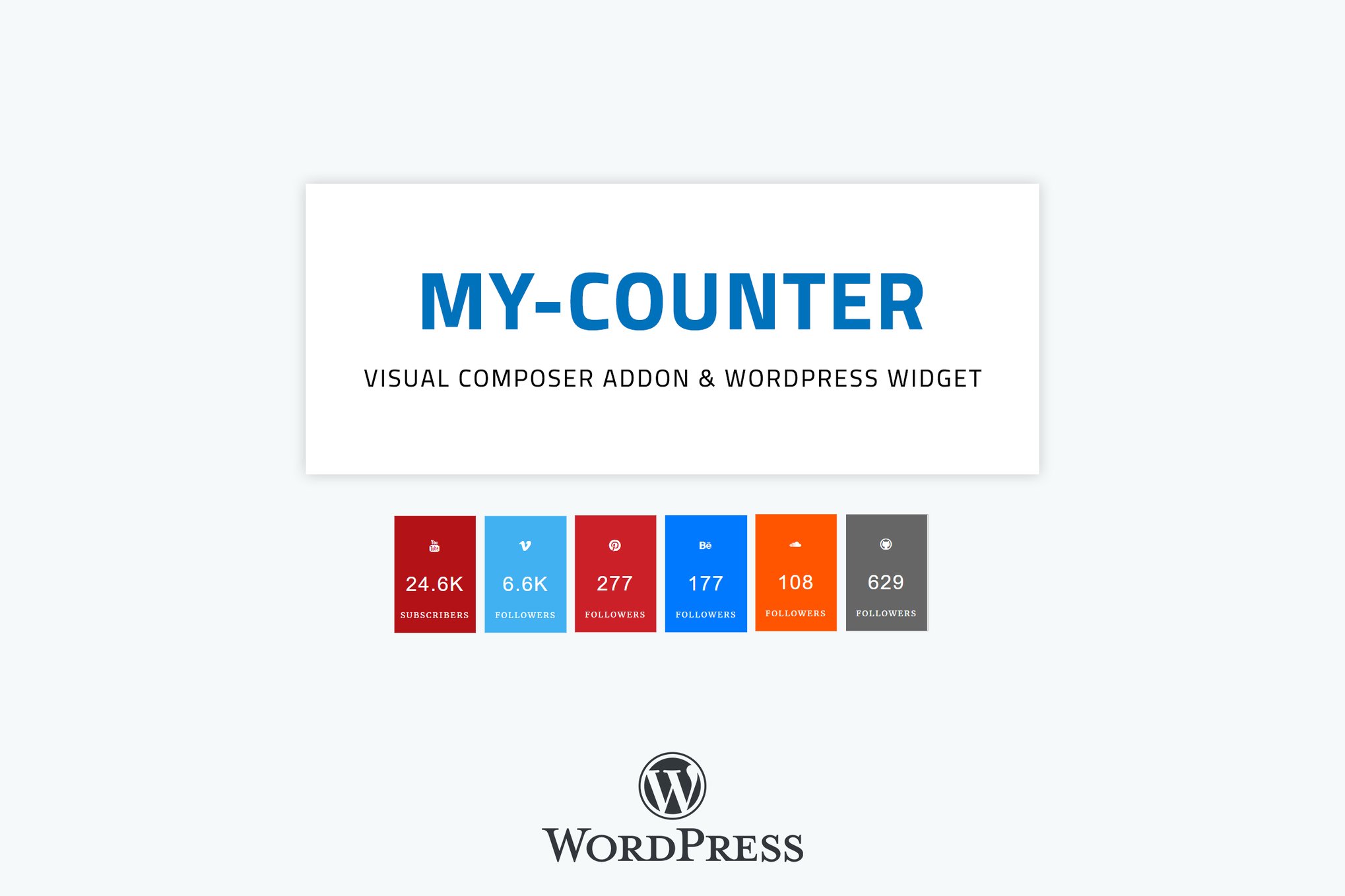 My-Counter | Visual Composer Addon & Widget