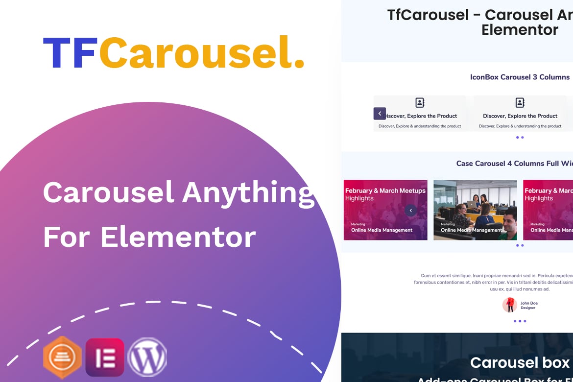 Elementor Carousel – Create Slider With Any Addon,
