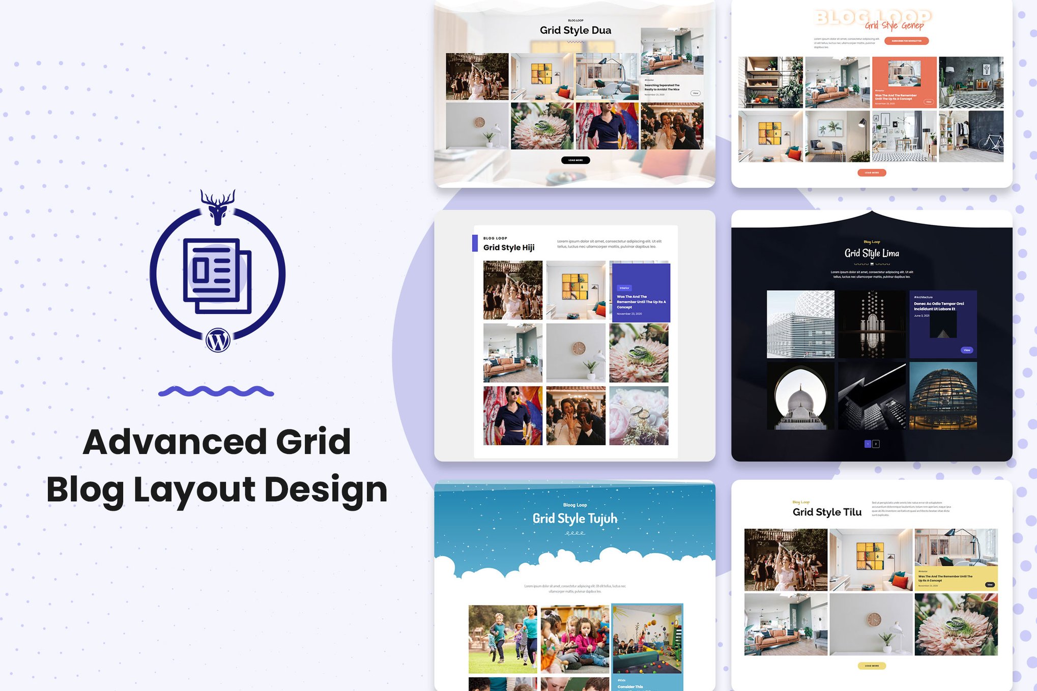 Grid Blog Layout Wordpress Plugin