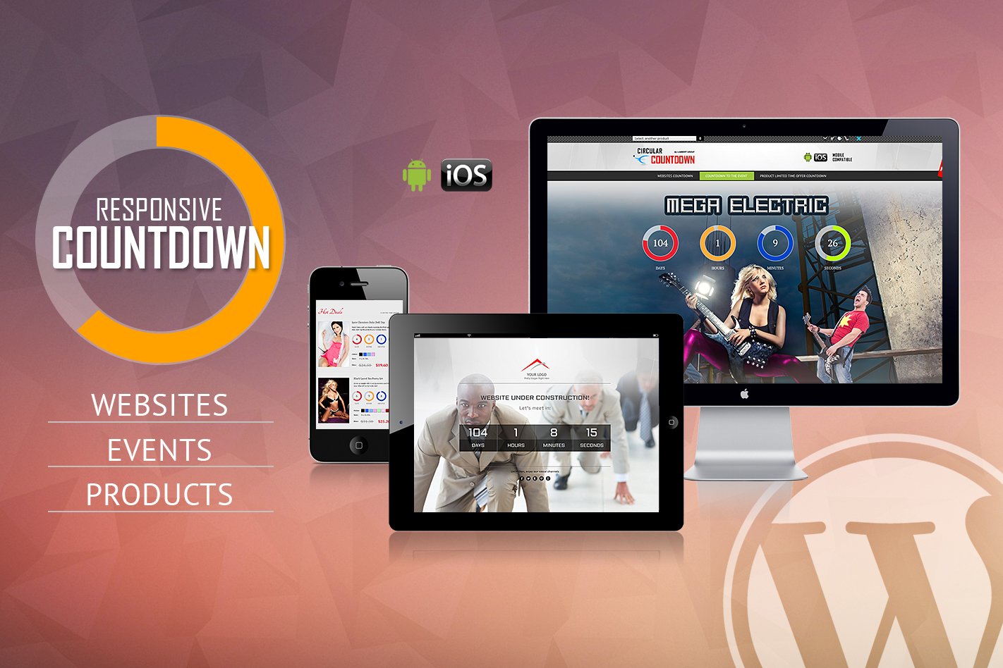 Countdown Pro Wp Plugin – Websites/Products/Offers