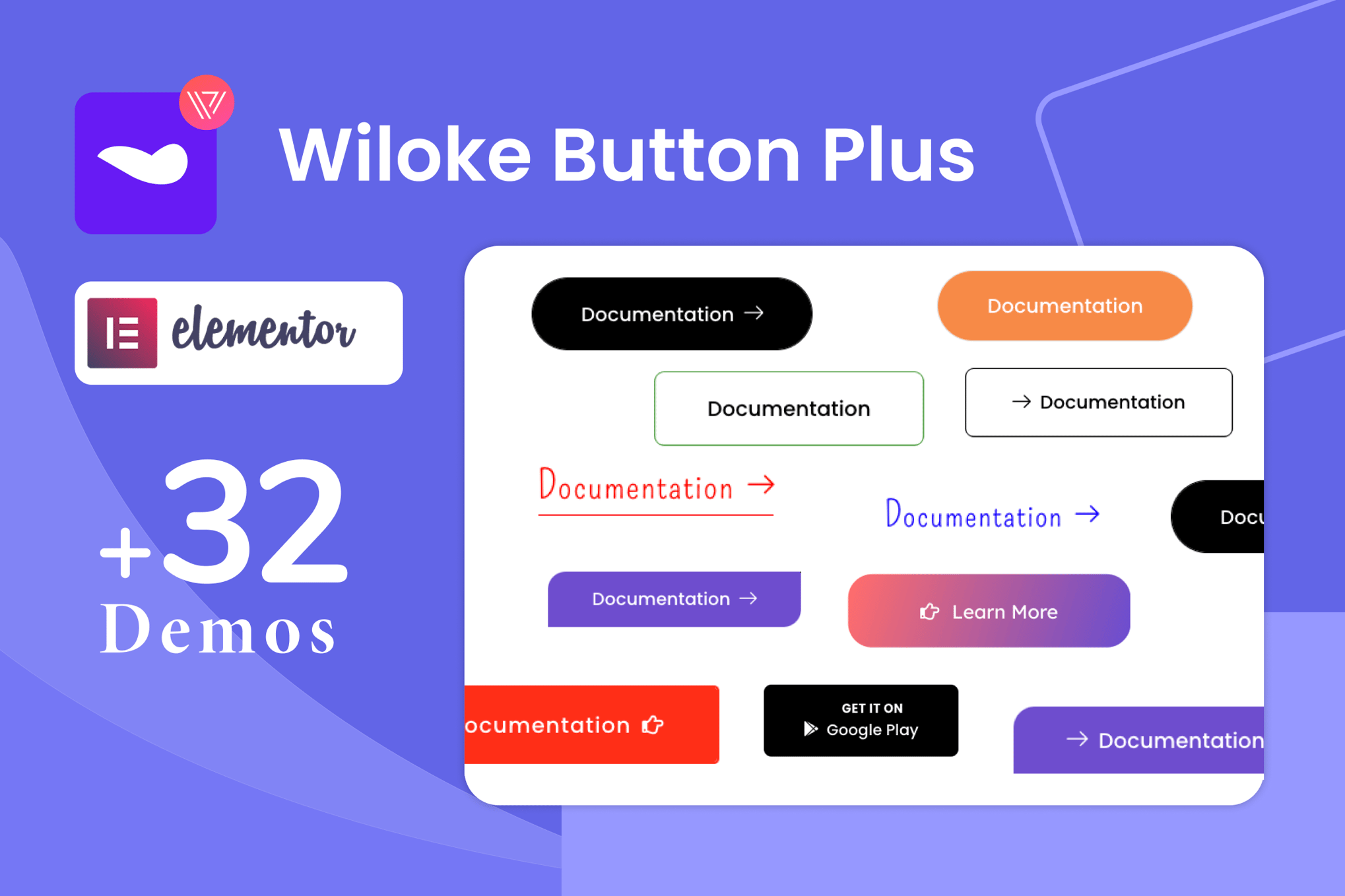 Wiloke Button Plus For Elementor