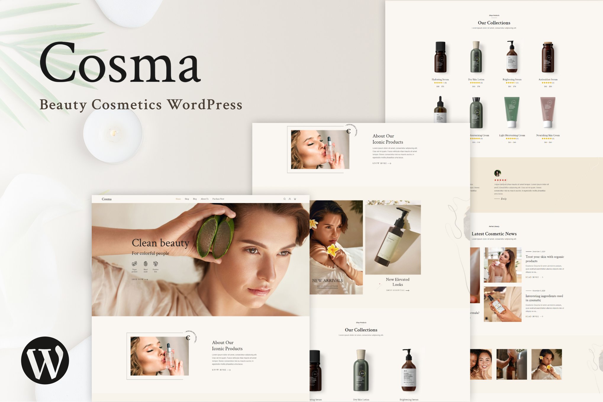 Cosma – Beauty Cosmetic Woocommerce Theme