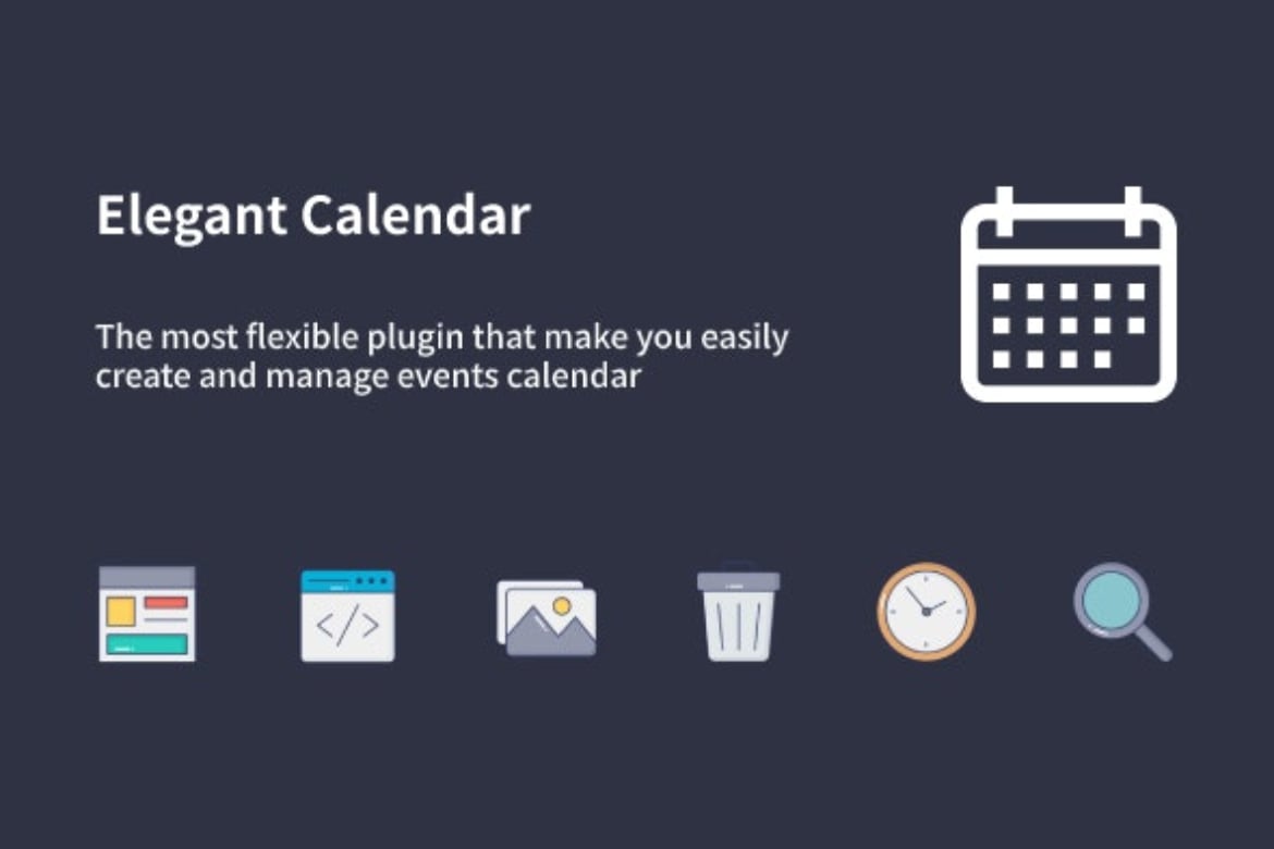 Elegant Calendar – Wordpress Events Calendar