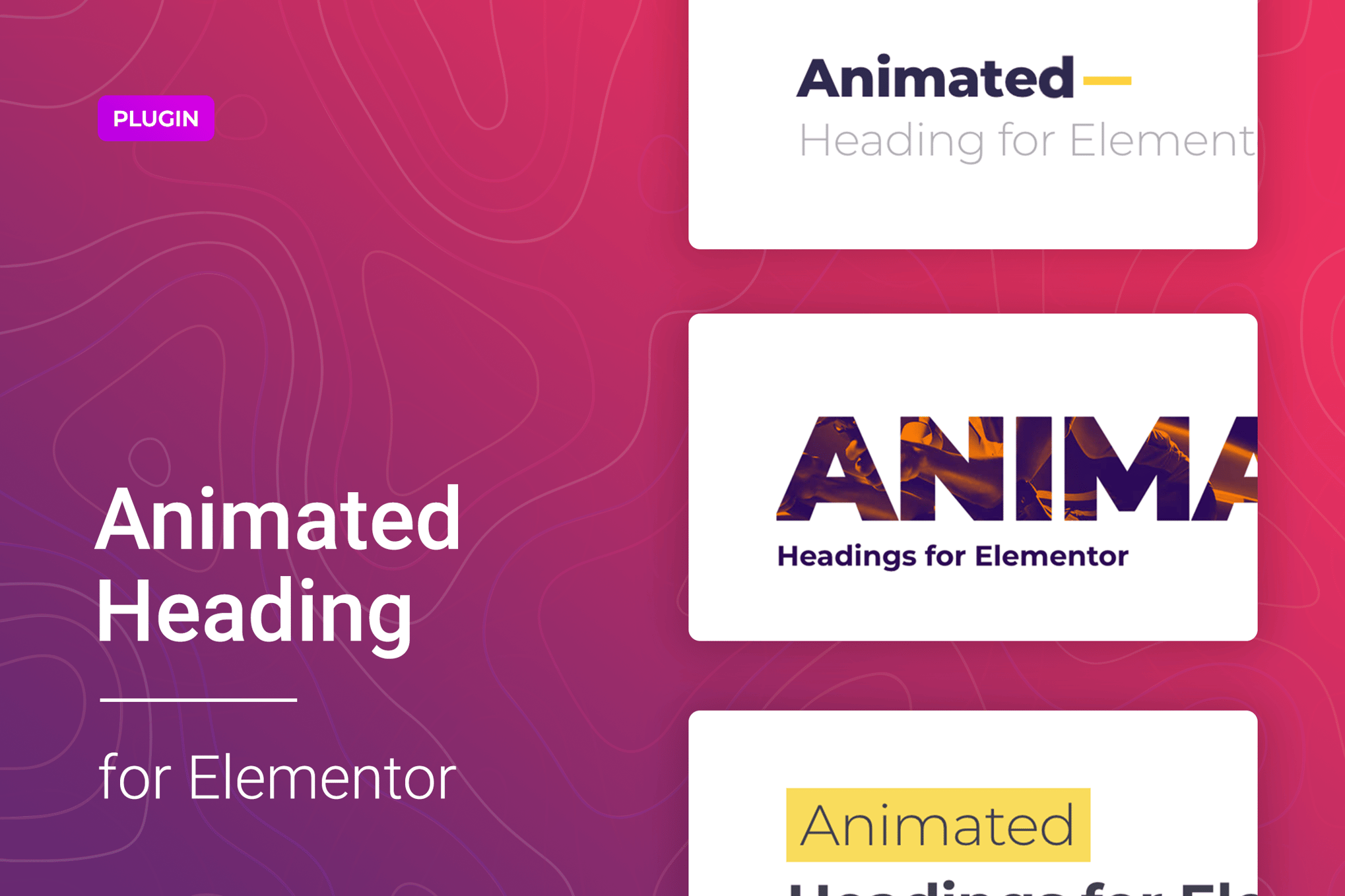 Animated Heading For Elementor