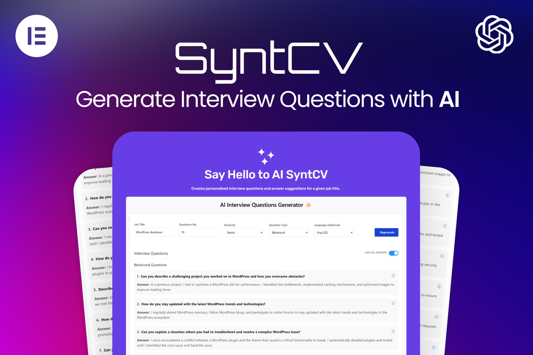 Ai Interview Questions Generator