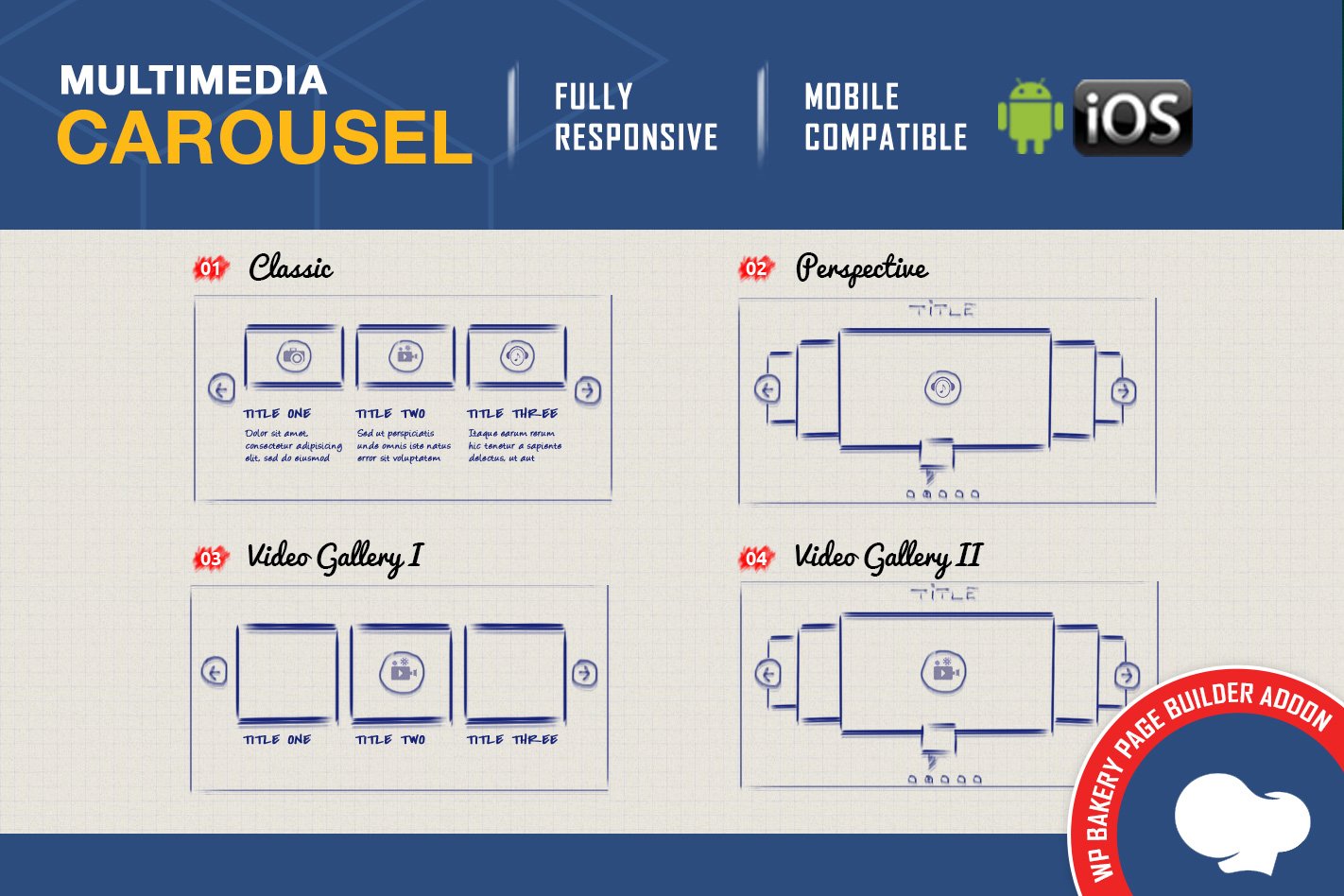 Wpbakery Addon – Multimedia Carousel