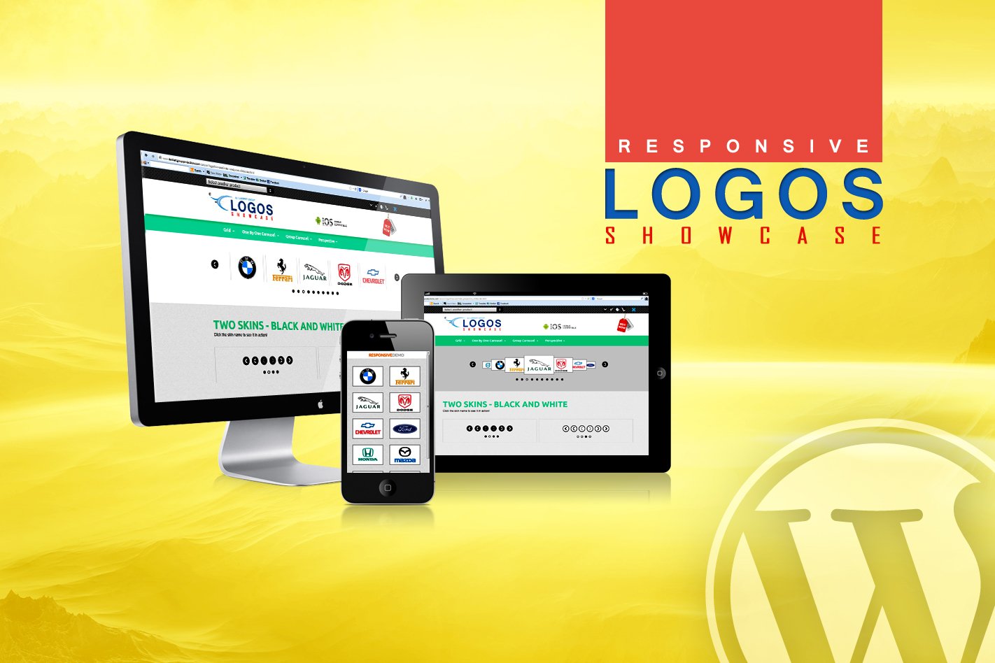 Wordpress Logos Showcase – Grid And Carousel