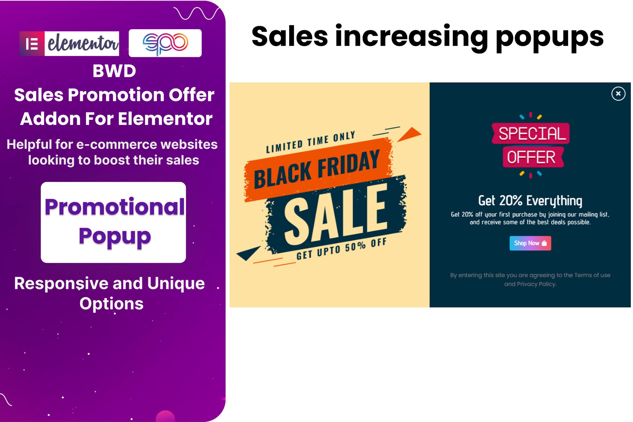 Sales Promotion Offer Addon For Elementor