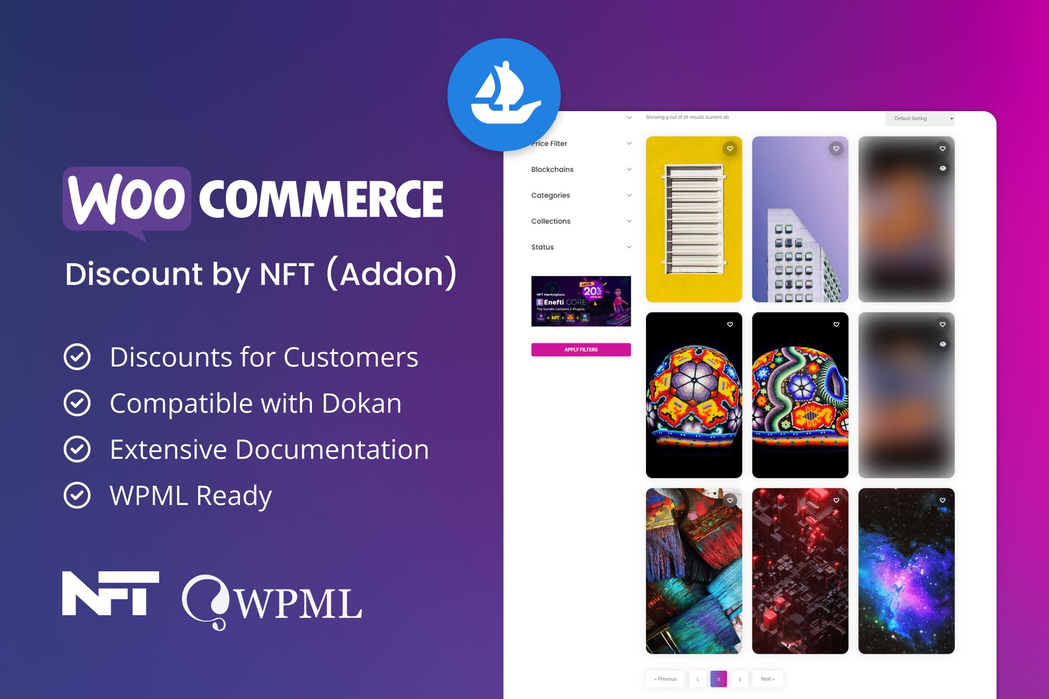 Discount By Nft For Woocommerce (Addon)