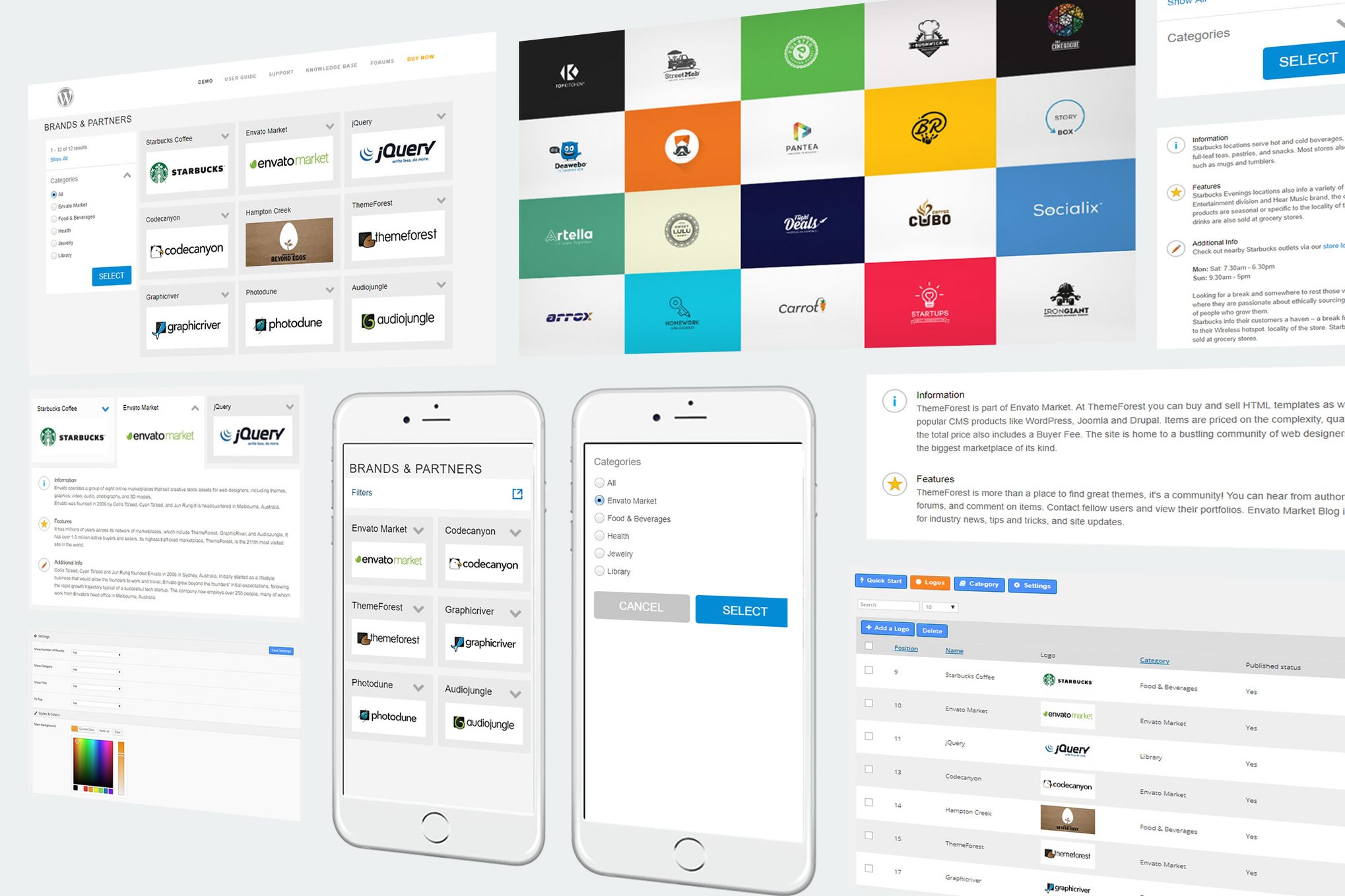 Super Logos Showcase For Wordpress