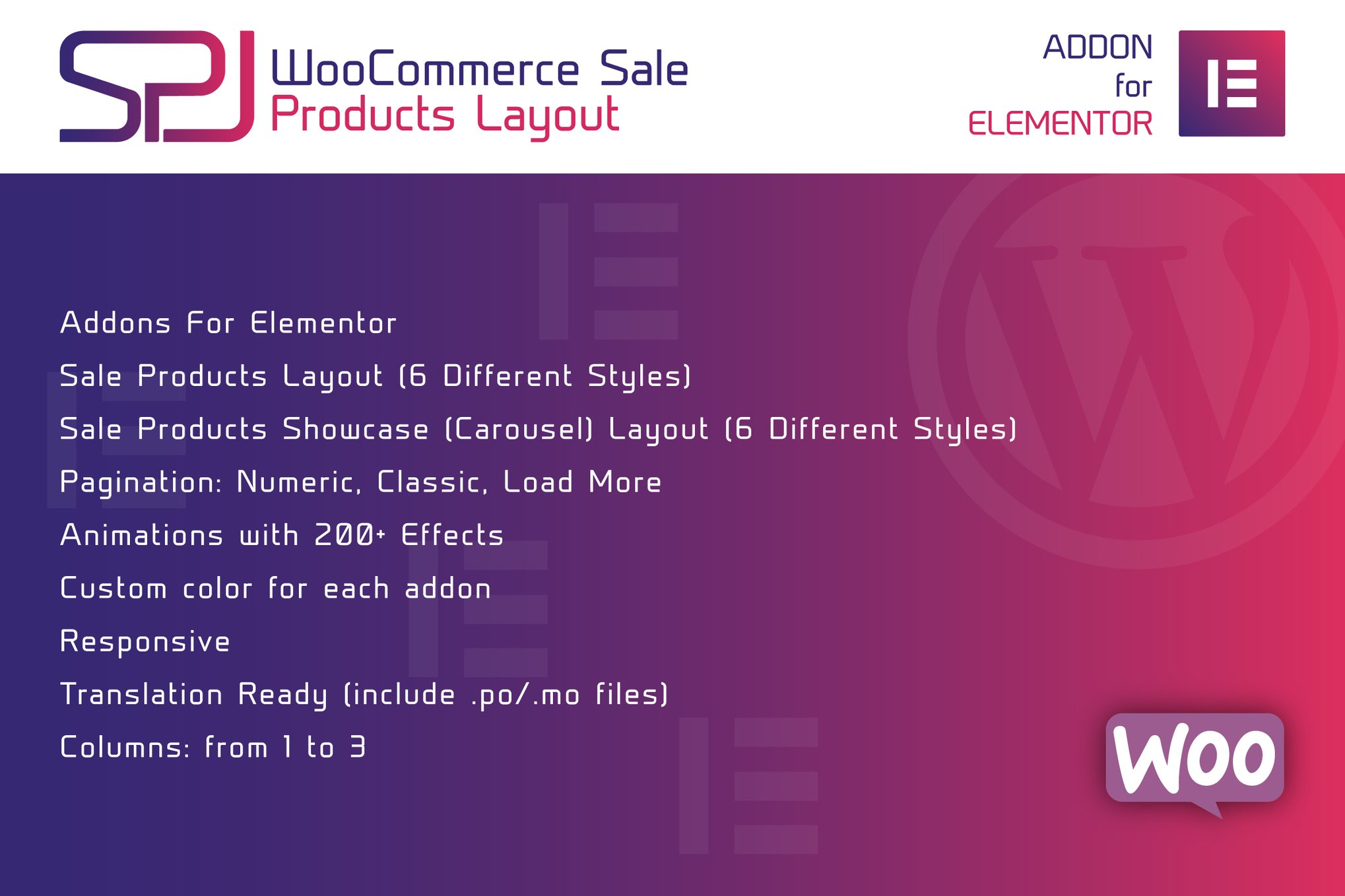 Woocommerce Sale Products Layout For Elementor