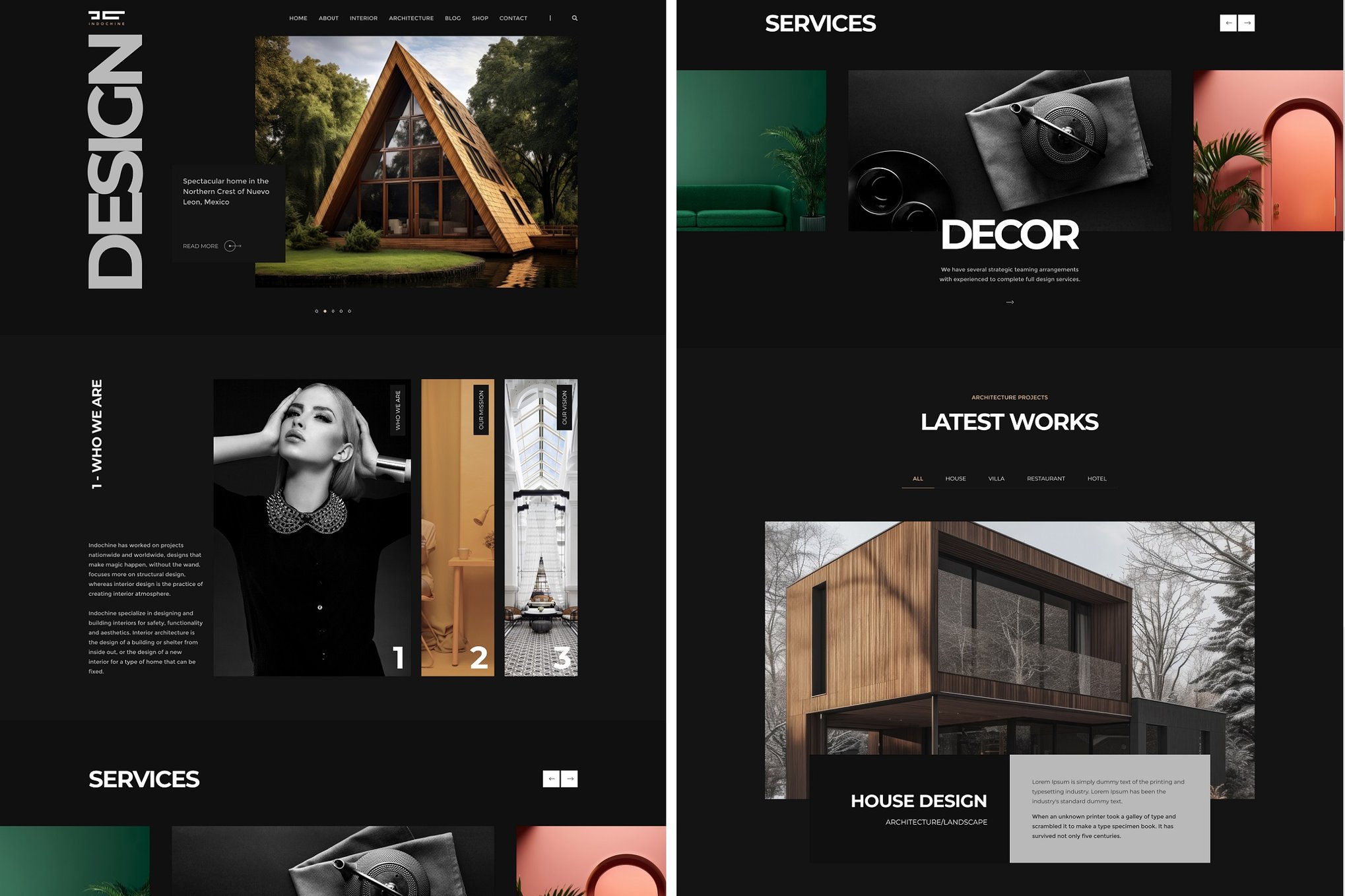 Indochine – Architecture And Interiors Wordpress T