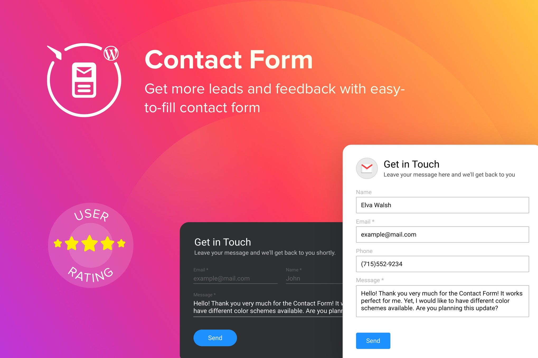 Wordpress Contact Form Plugin