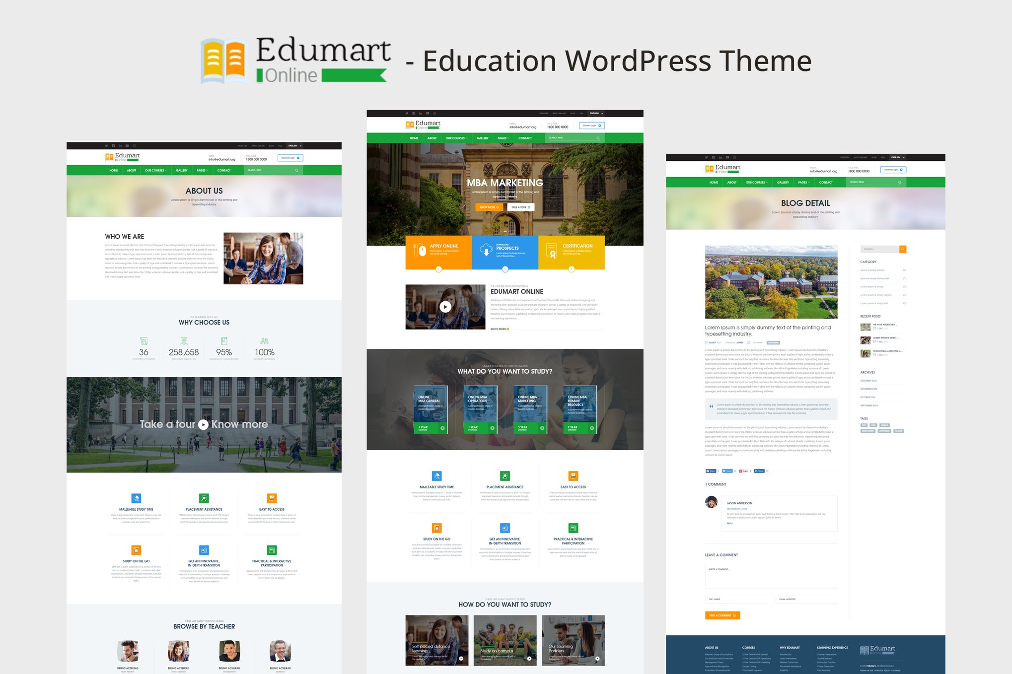 Edumart – Education Wordpress Theme